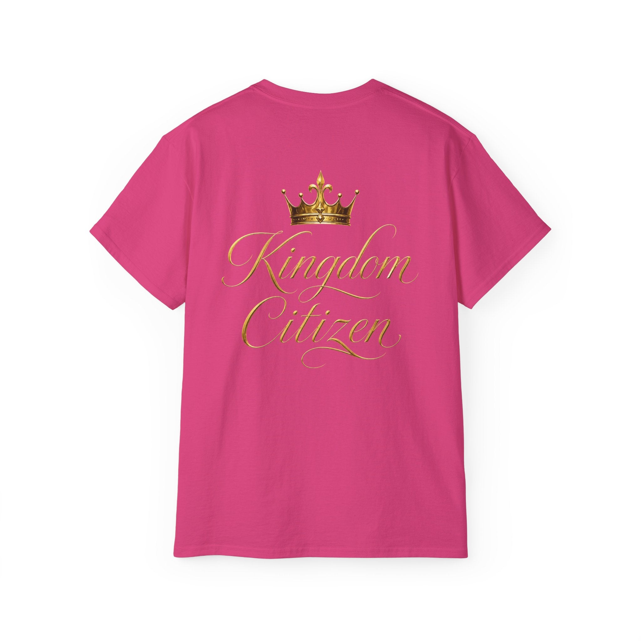 Kingdom Citizen T-Shirt — Gold Crown Graphic Tee