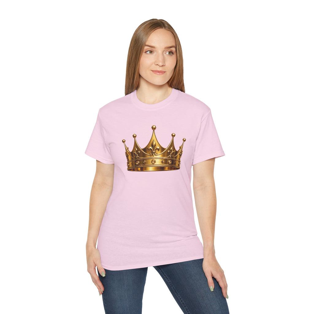 Kingdom Citizen T-Shirt — Gold Crown Graphic Tee