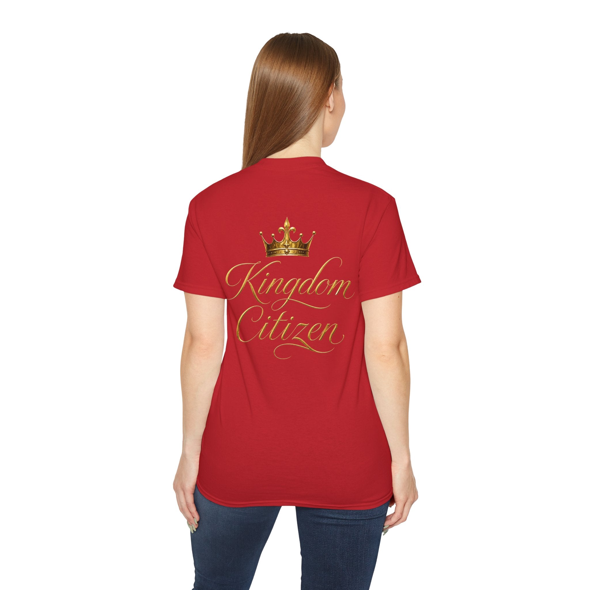 Kingdom Citizen T-Shirt — Gold Crown Graphic Tee