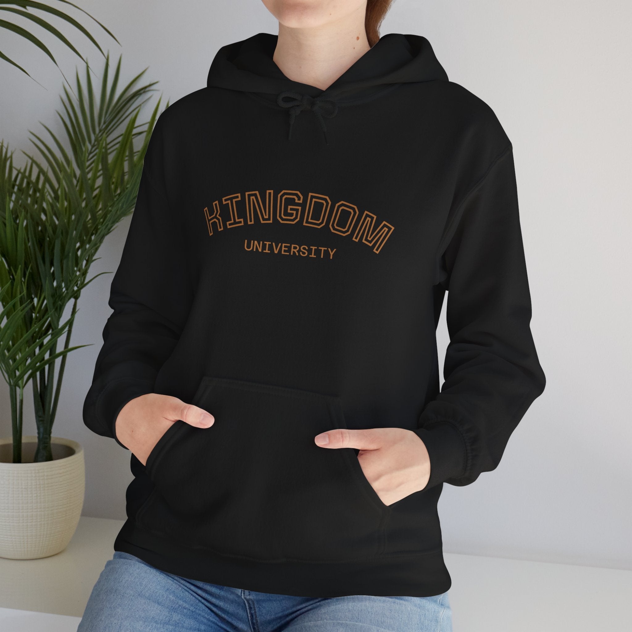 Hingdom University Hoodie — Minimal Collegiate Pullover