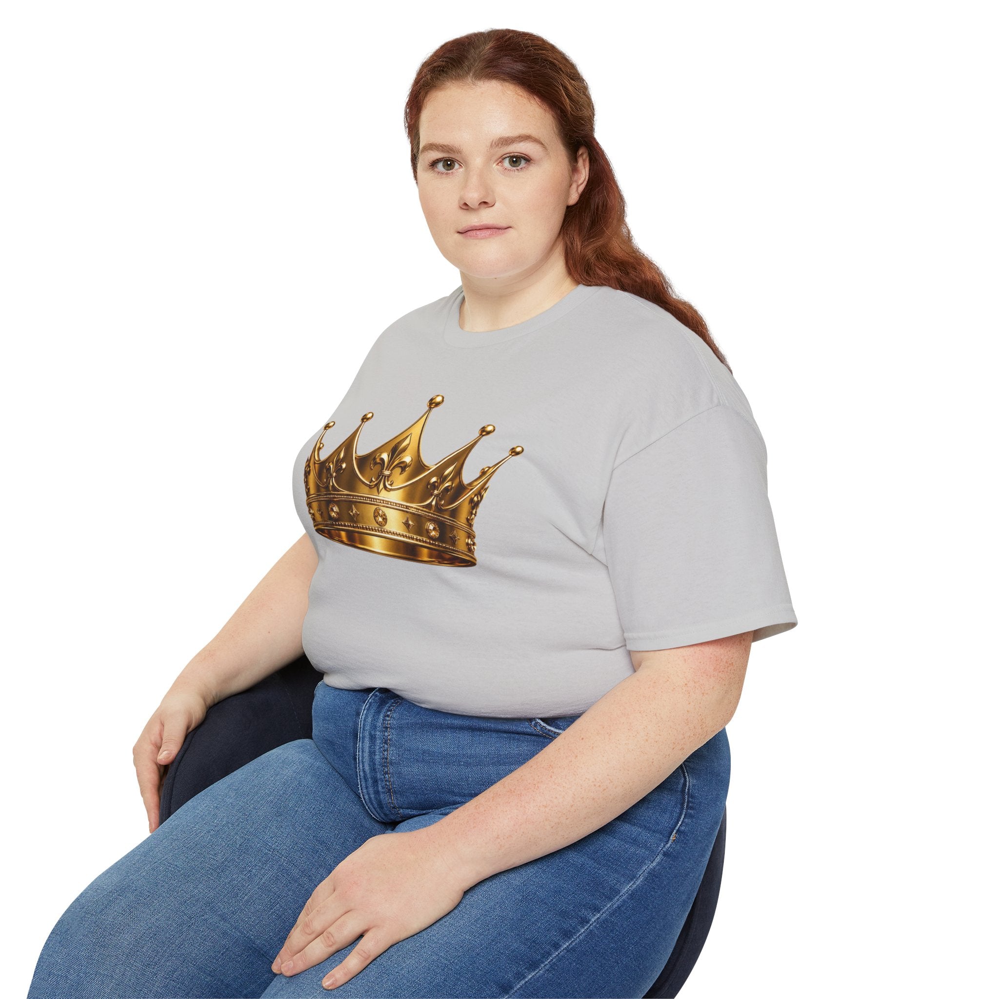 Kingdom Citizen T-Shirt — Gold Crown Graphic Tee