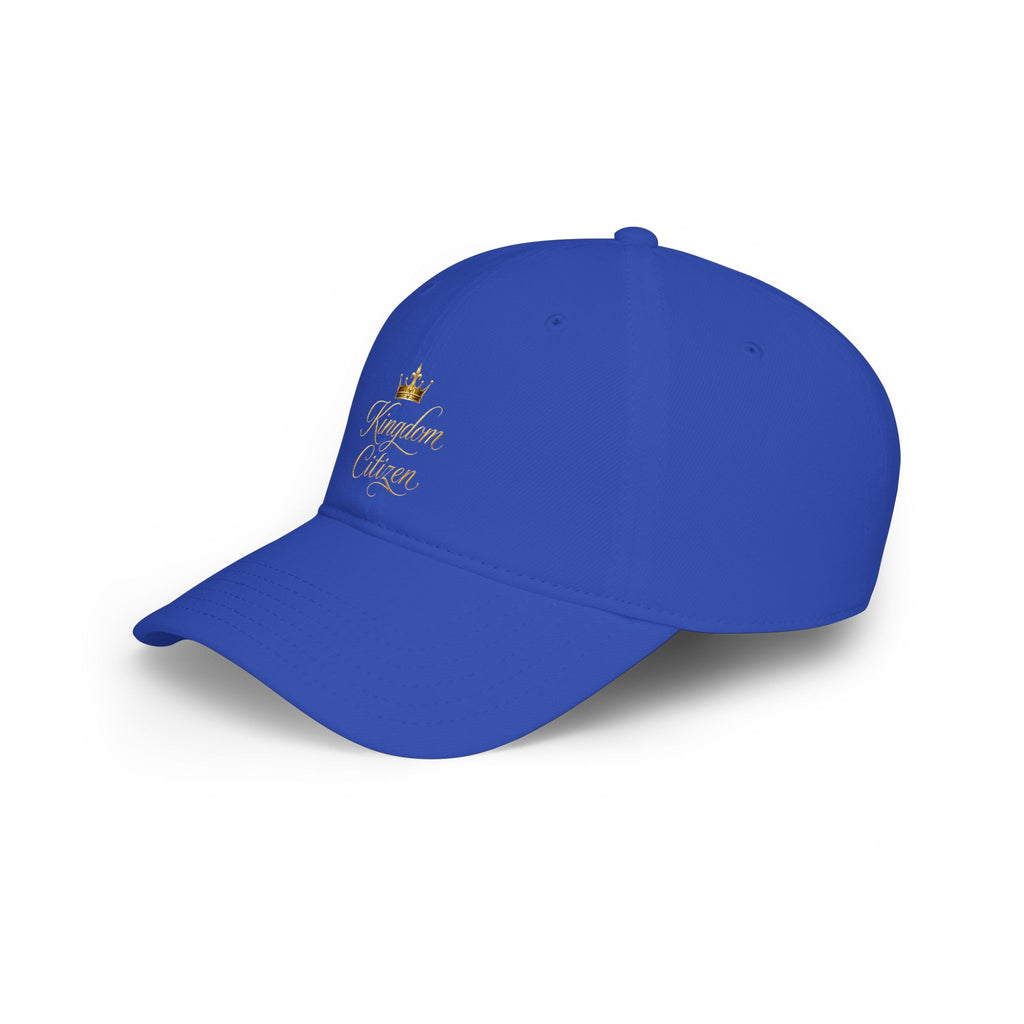 Kingdom Citizen Baseball Cap — Gold Script Low Profile Hat
