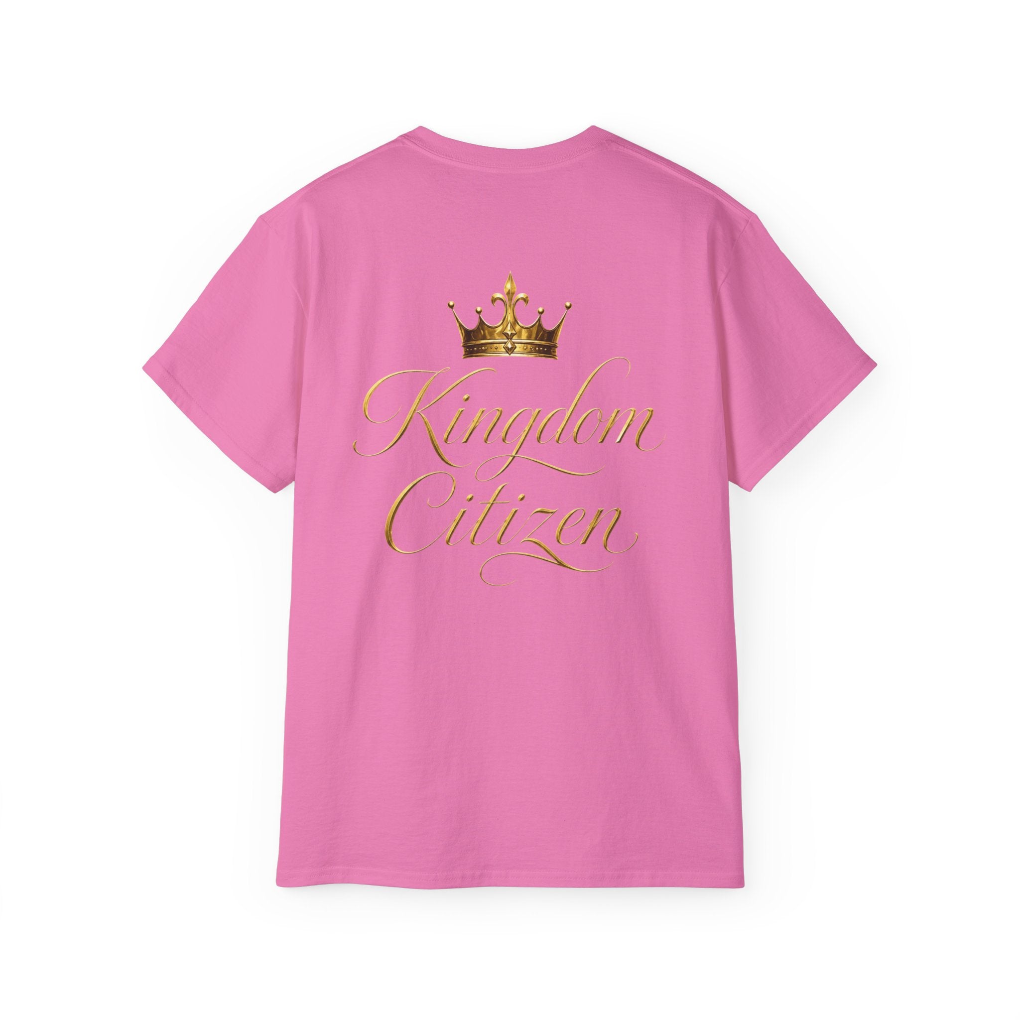 Kingdom Citizen T-Shirt — Gold Crown Graphic Tee