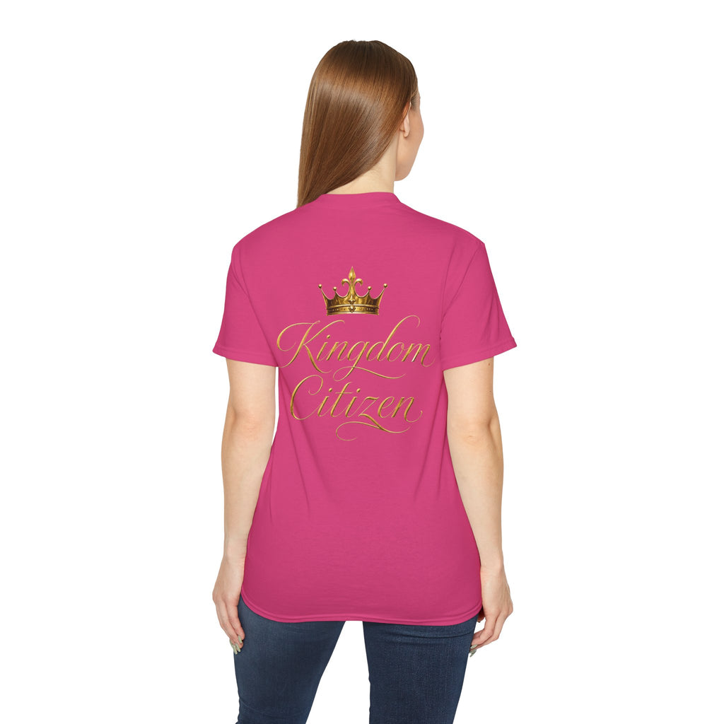 Kingdom Citizen T-Shirt — Gold Crown Graphic Tee