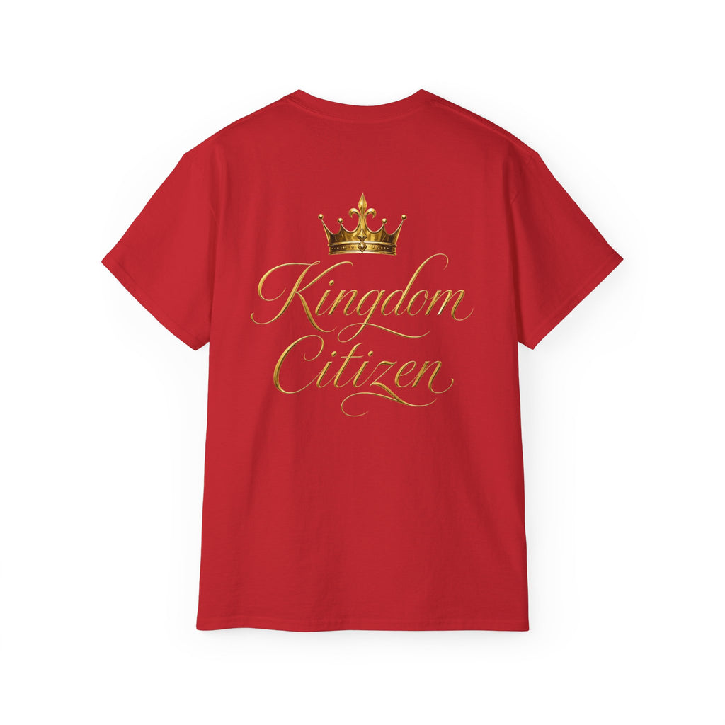 Kingdom Citizen T-Shirt — Gold Crown Graphic Tee