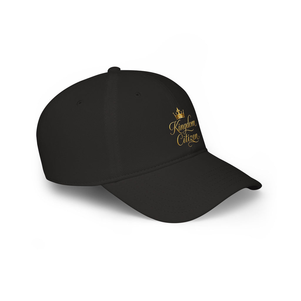 Kingdom Citizen Baseball Cap — Gold Script Low Profile Hat