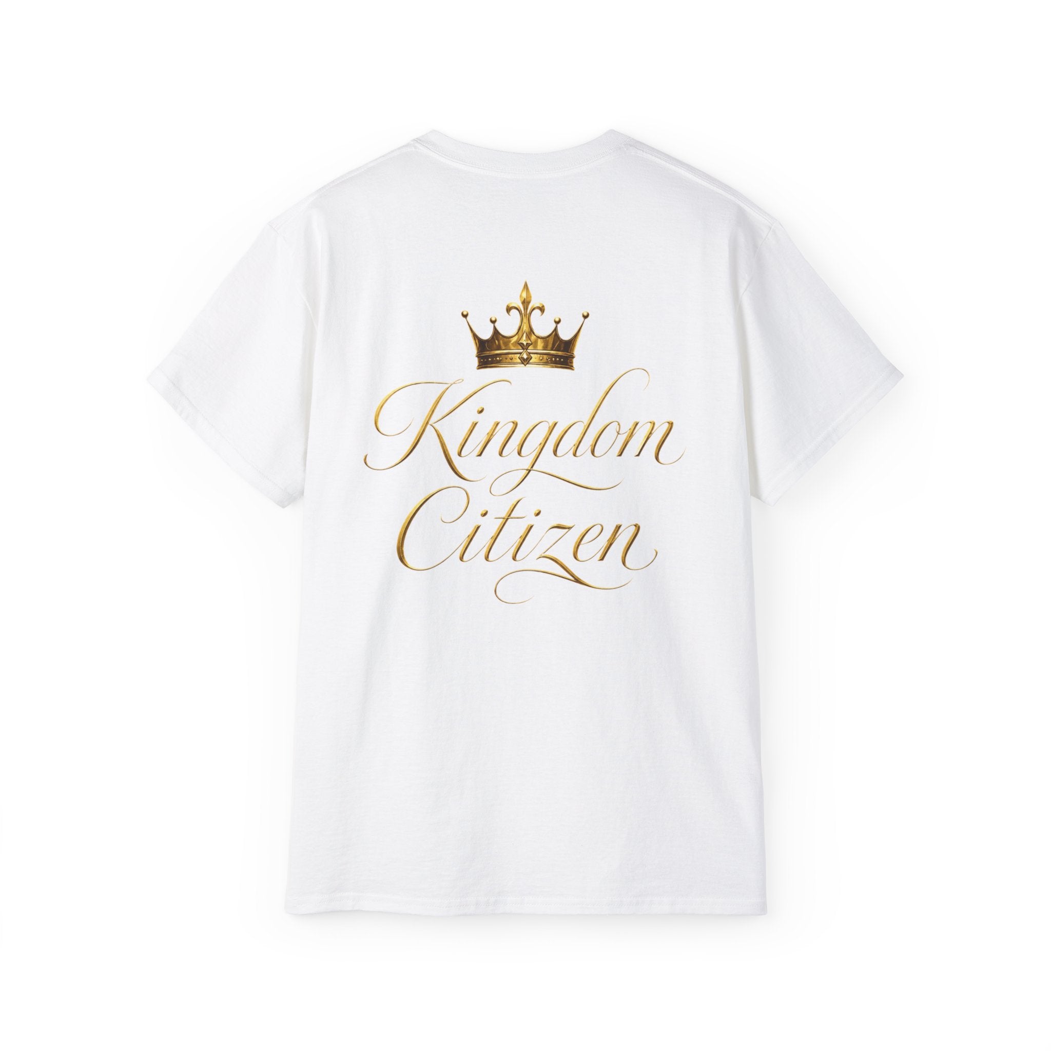 Kingdom Citizen T-Shirt — Gold Crown Graphic Tee
