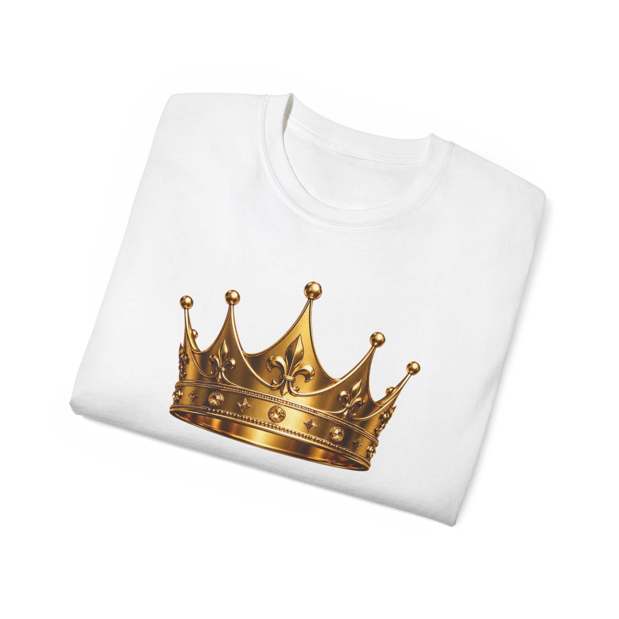 Kingdom Citizen T-Shirt — Gold Crown Graphic Tee