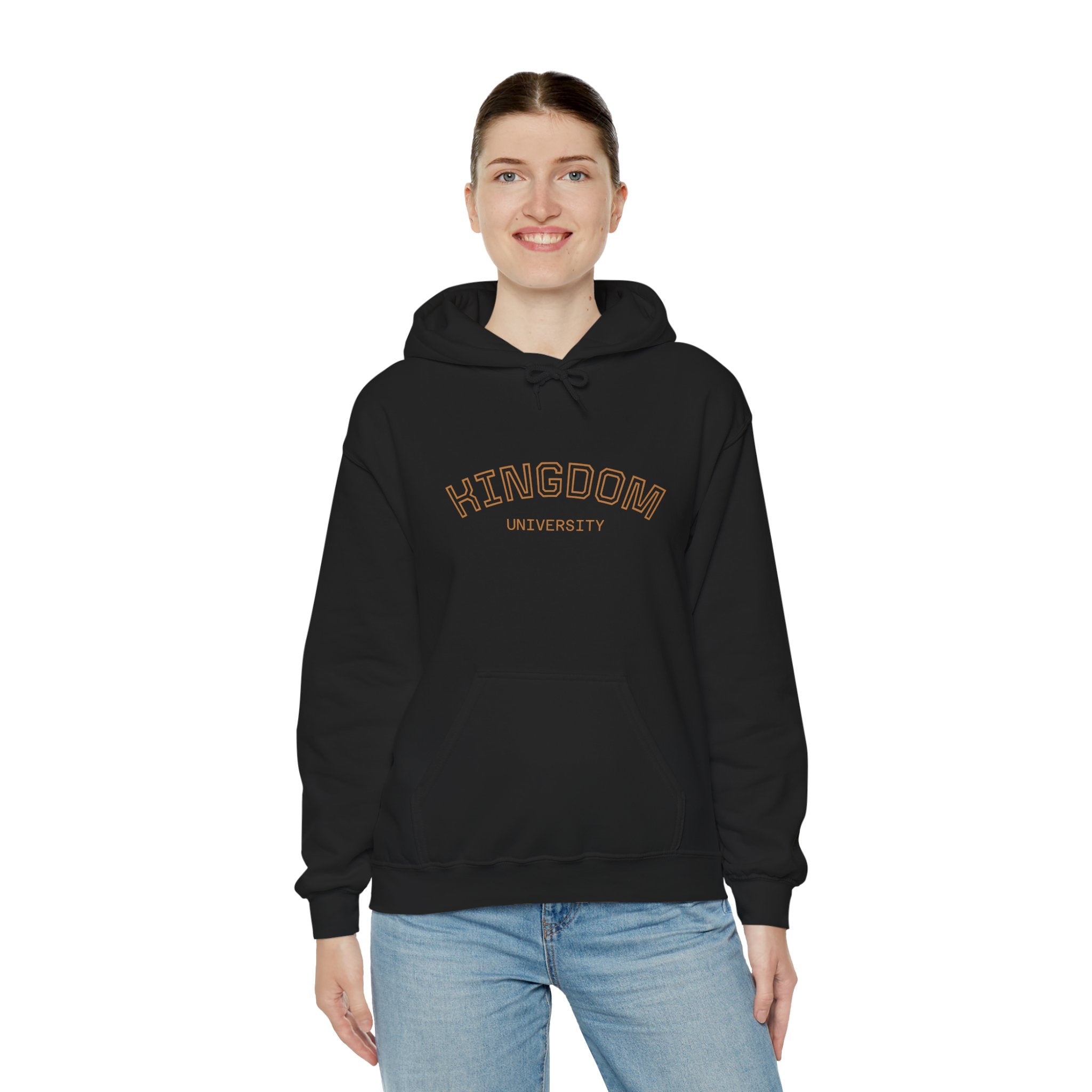 Hingdom University Hoodie — Minimal Collegiate Pullover