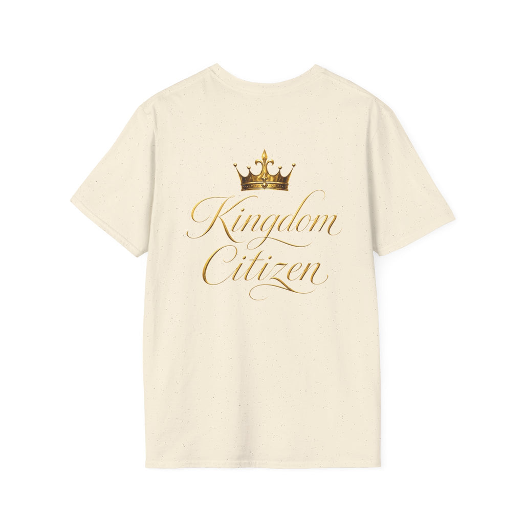 'Kingdom Citizen' Gold Script Tee