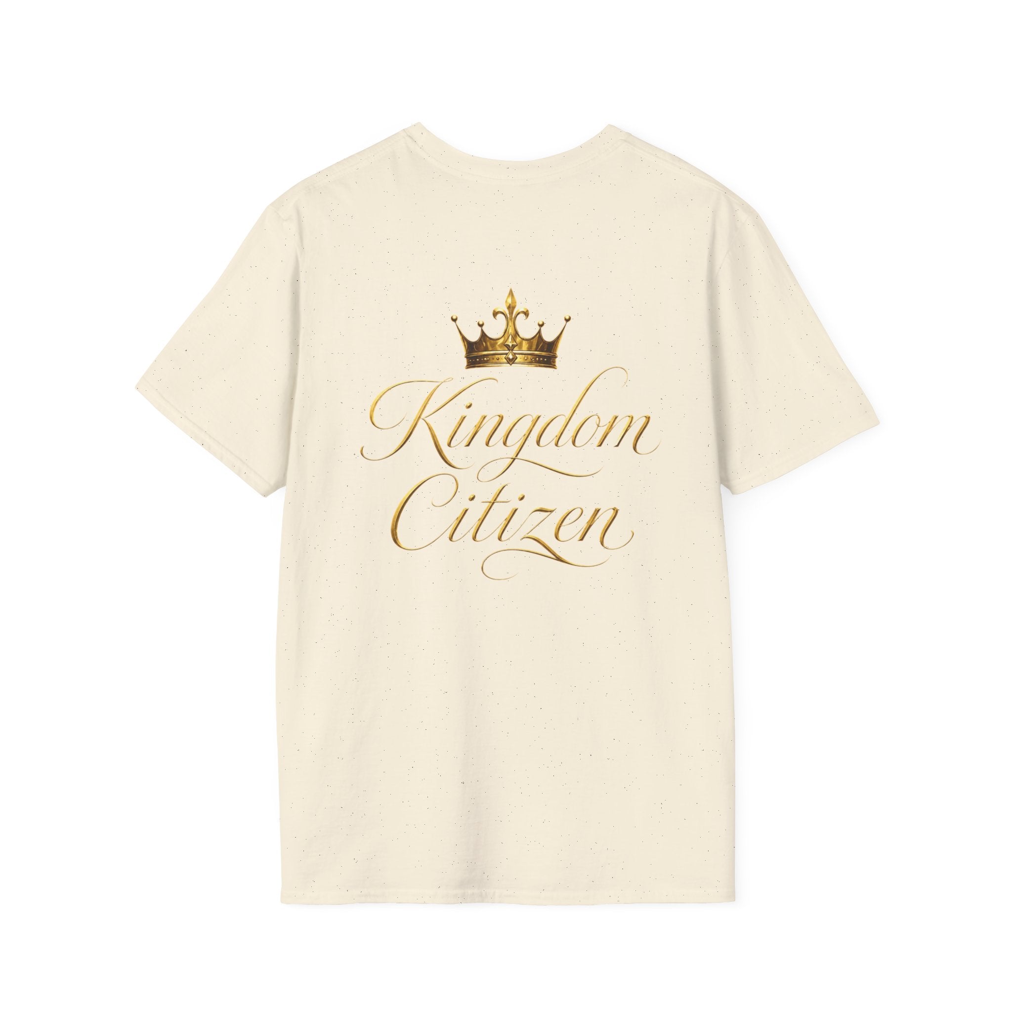 'Kingdom Citizen' Gold Script Tee