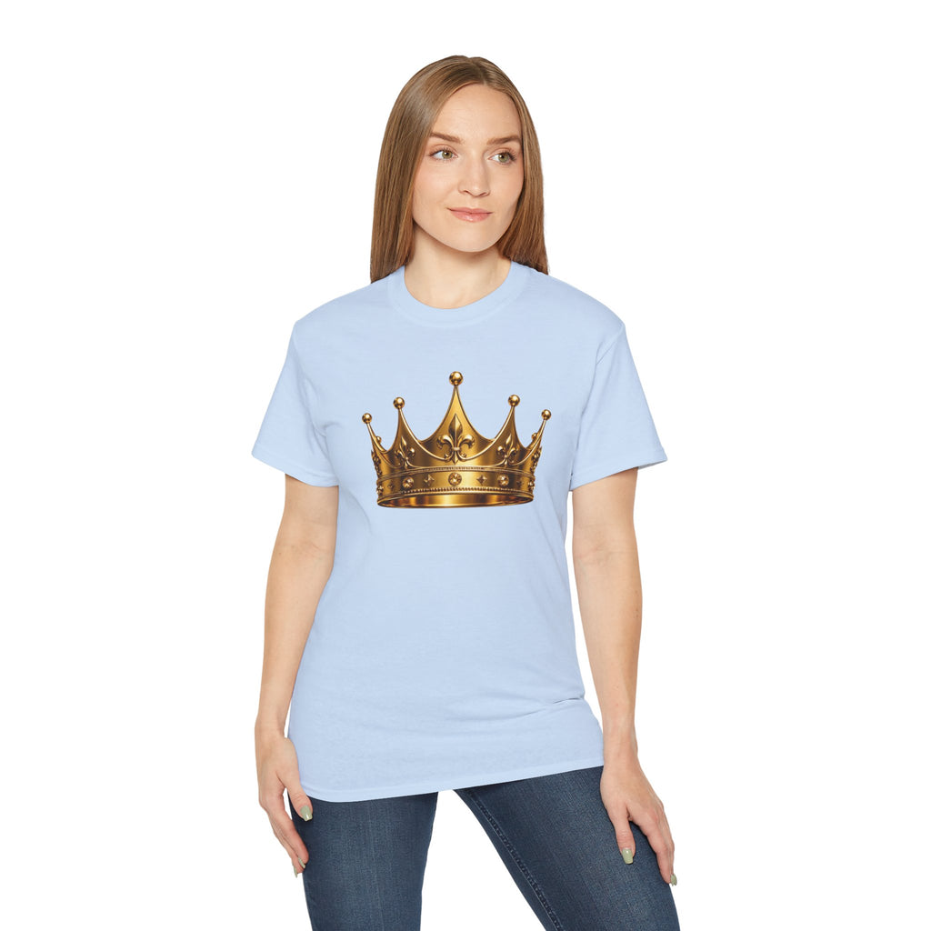 Kingdom Citizen T-Shirt — Gold Crown Graphic Tee