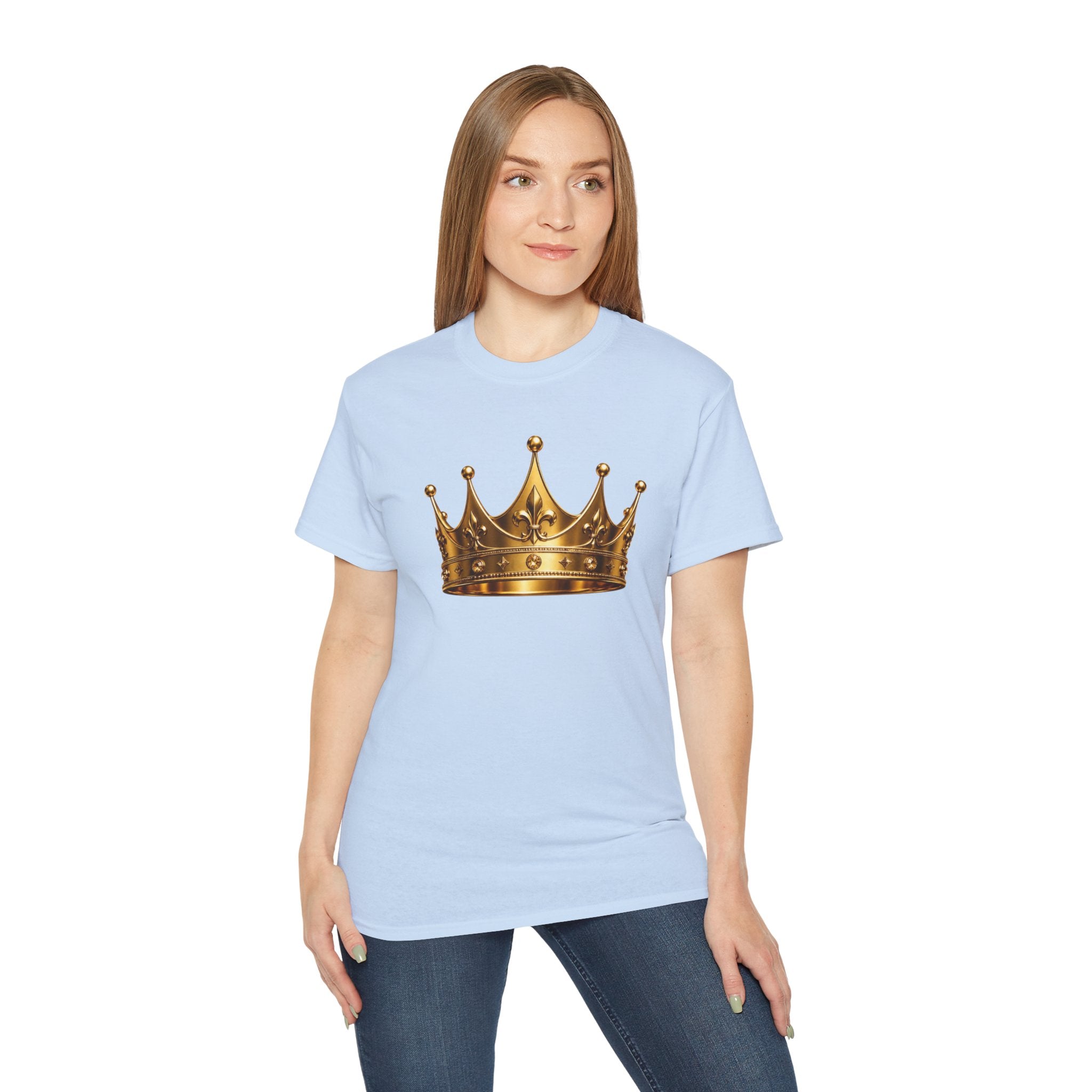 Kingdom Citizen T-Shirt — Gold Crown Graphic Tee