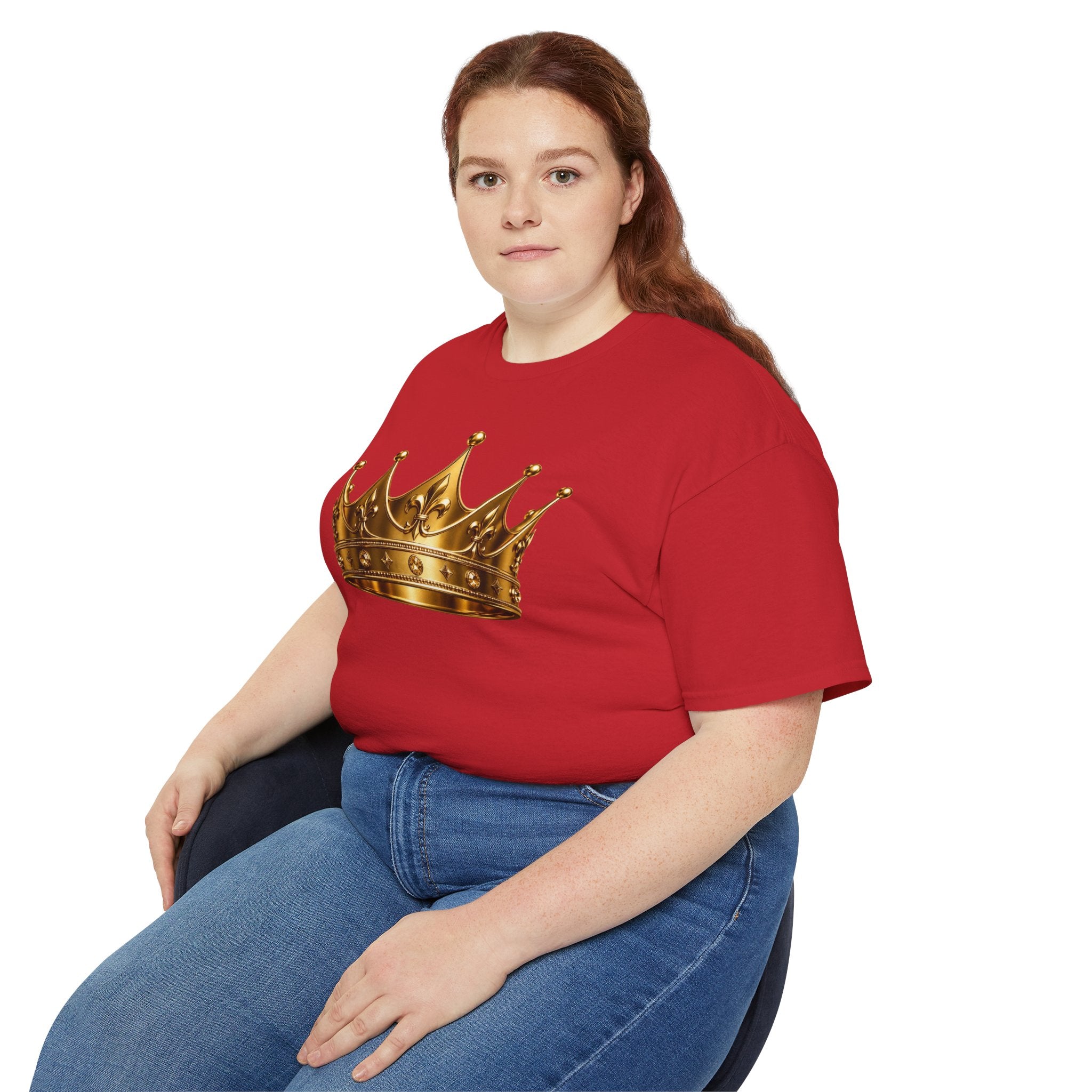 Kingdom Citizen T-Shirt — Gold Crown Graphic Tee