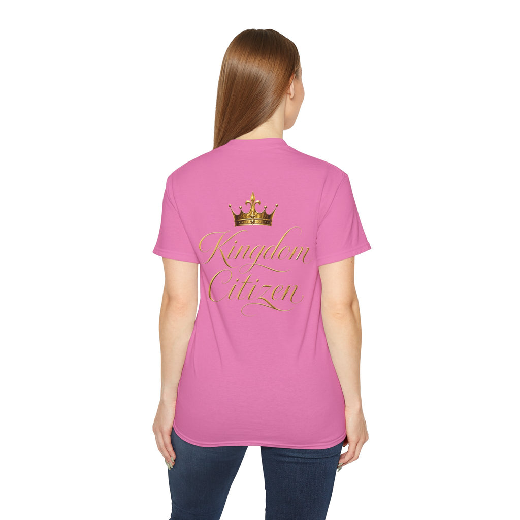 Kingdom Citizen T-Shirt — Gold Crown Graphic Tee