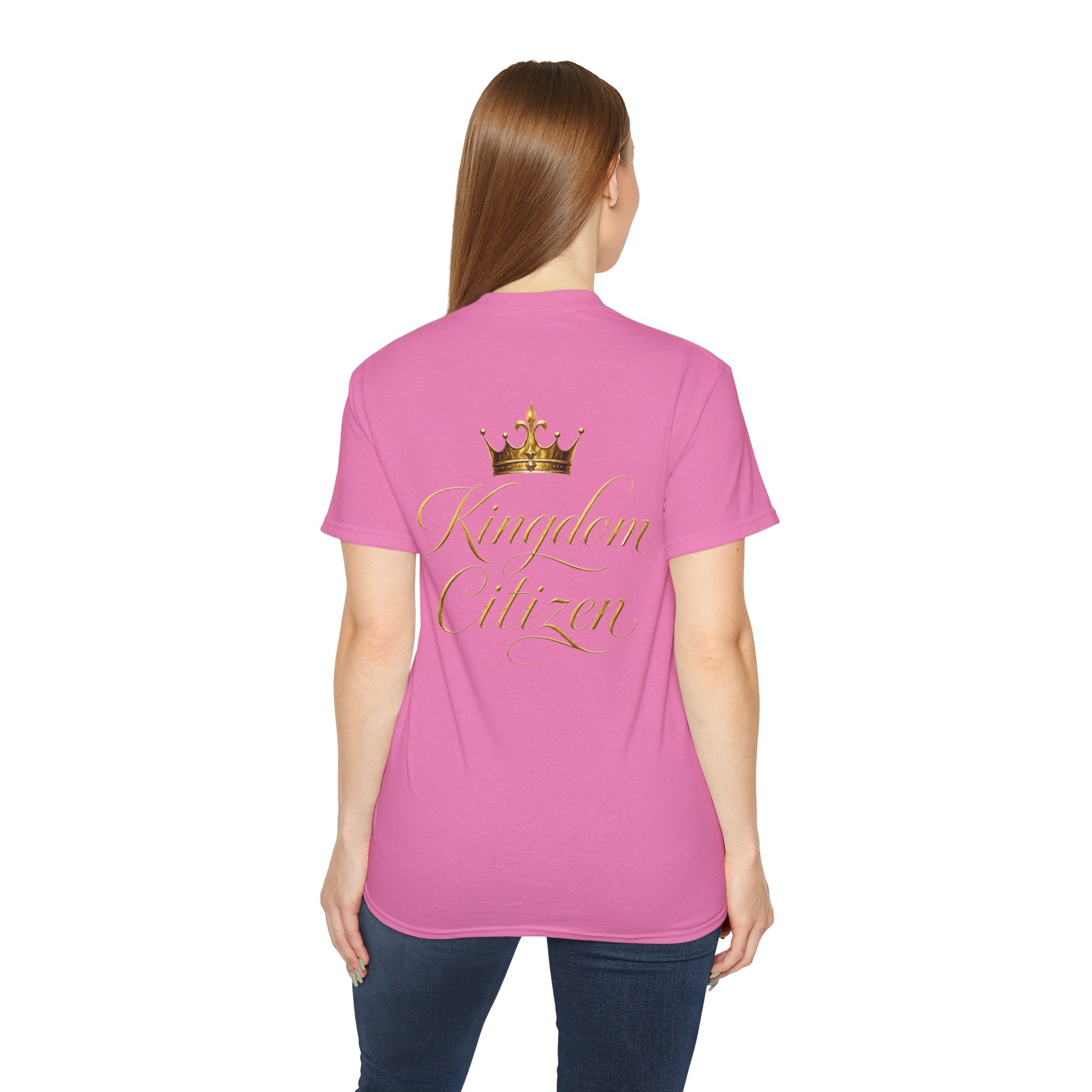 Kingdom Citizen T-Shirt — Gold Crown Graphic Tee