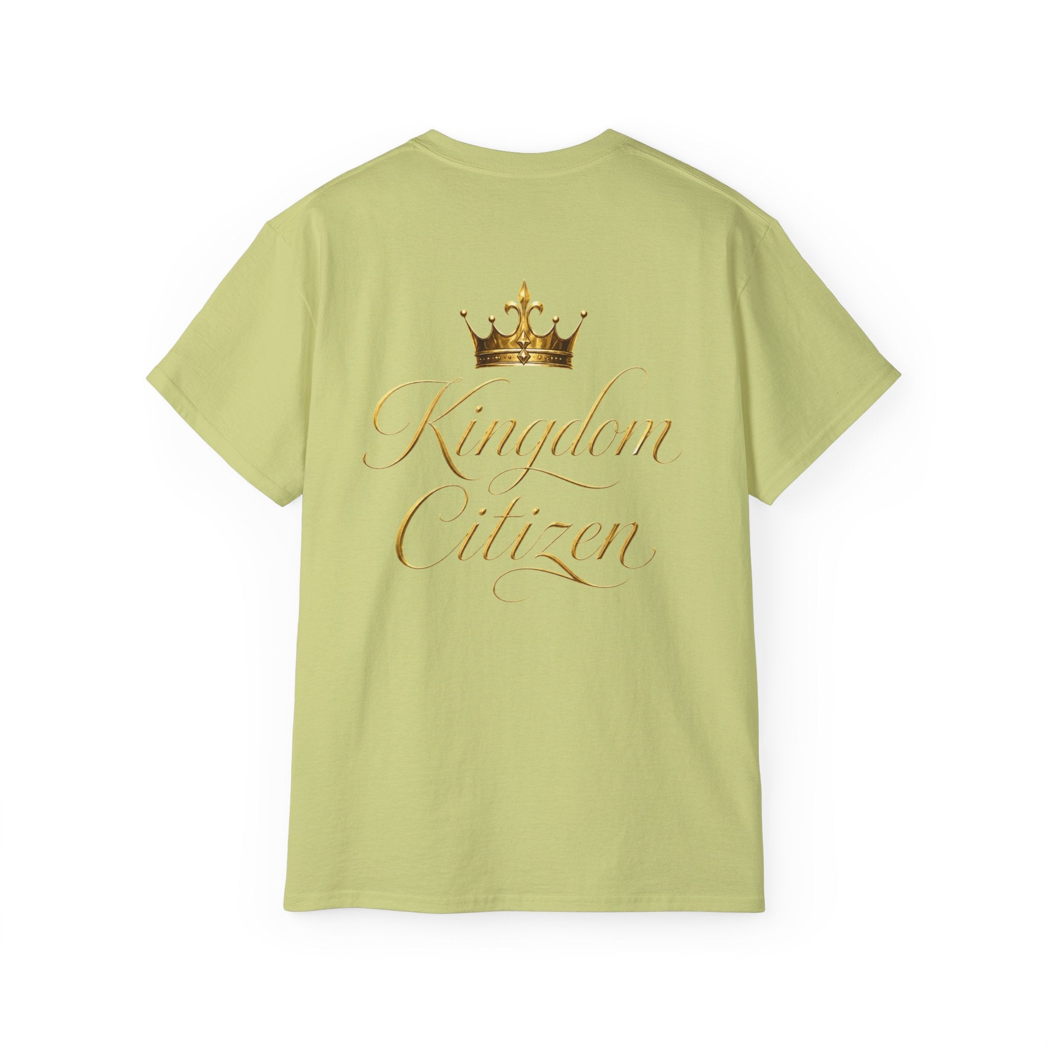 Kingdom Citizen T-Shirt — Gold Crown Graphic Tee
