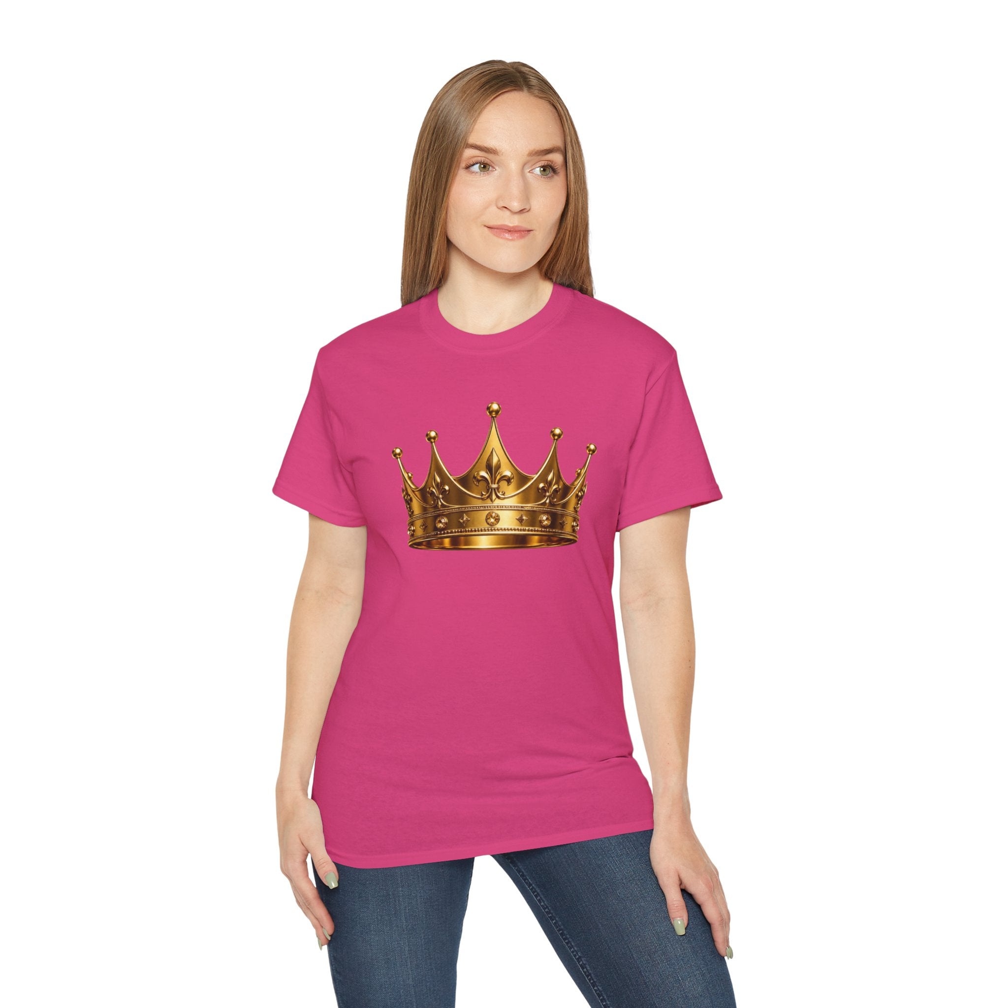Kingdom Citizen T-Shirt — Gold Crown Graphic Tee