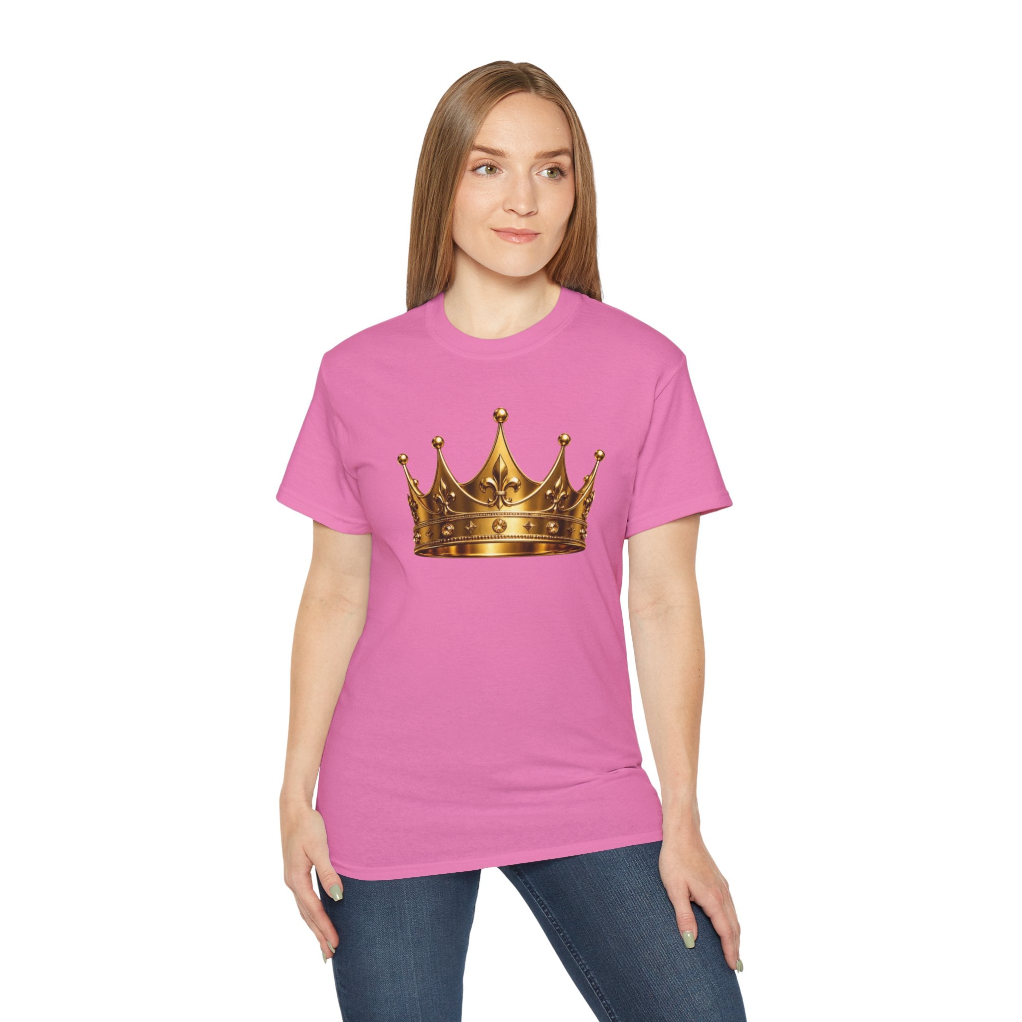 Kingdom Citizen T-Shirt — Gold Crown Graphic Tee