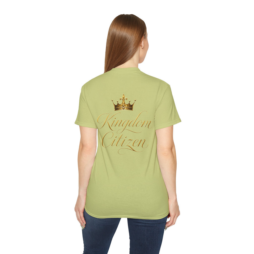 Kingdom Citizen T-Shirt — Gold Crown Graphic Tee