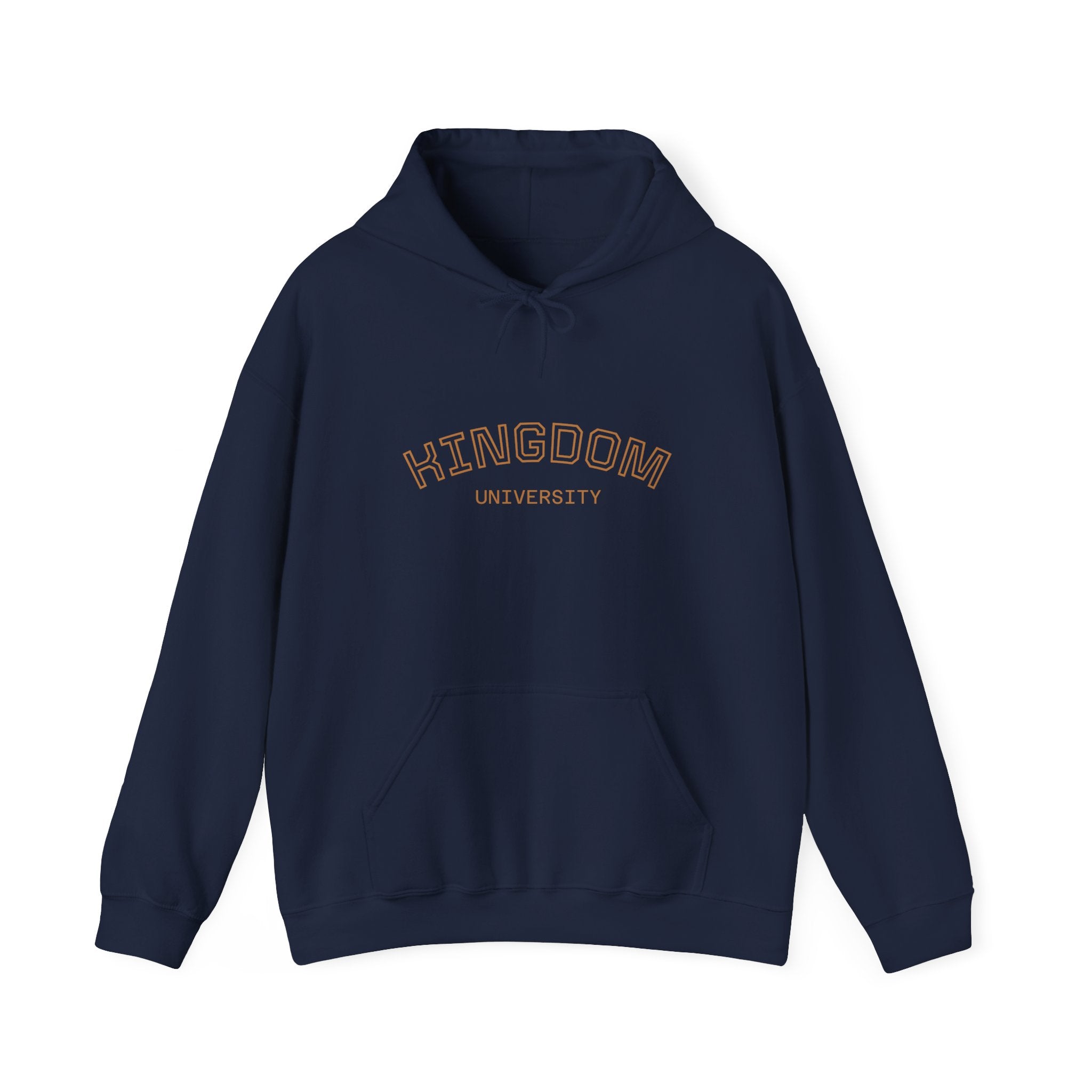 Men’s Kingdom University Hoodie — Collegiate Arc Logo Pullover