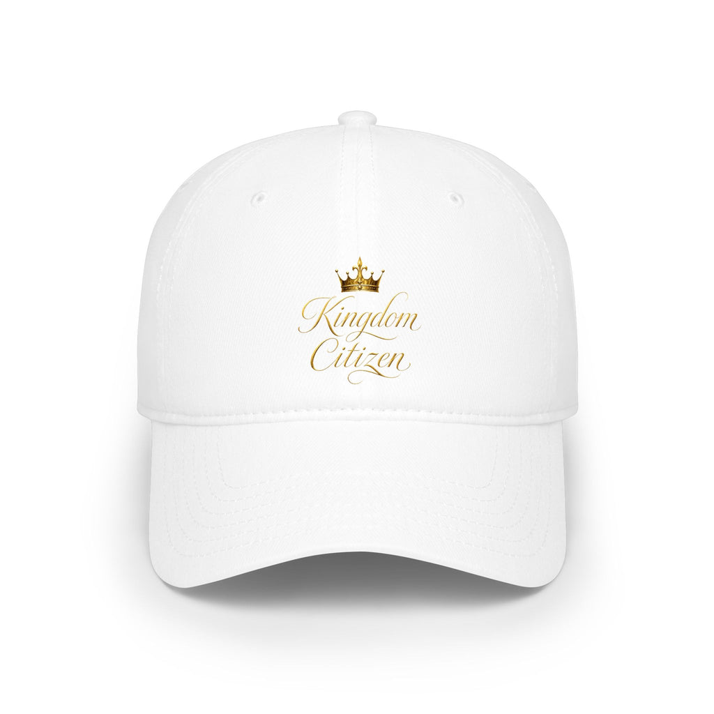 Kingdom Citizen Baseball Cap — Gold Script Low Profile Hat