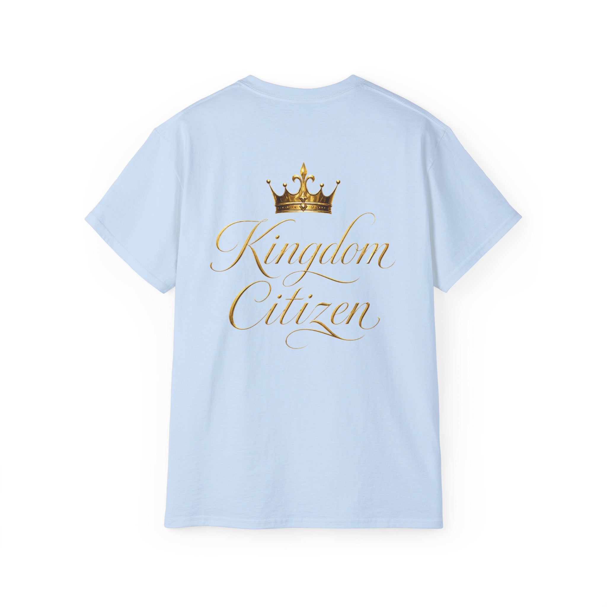Kingdom Citizen T-Shirt — Gold Crown Graphic Tee