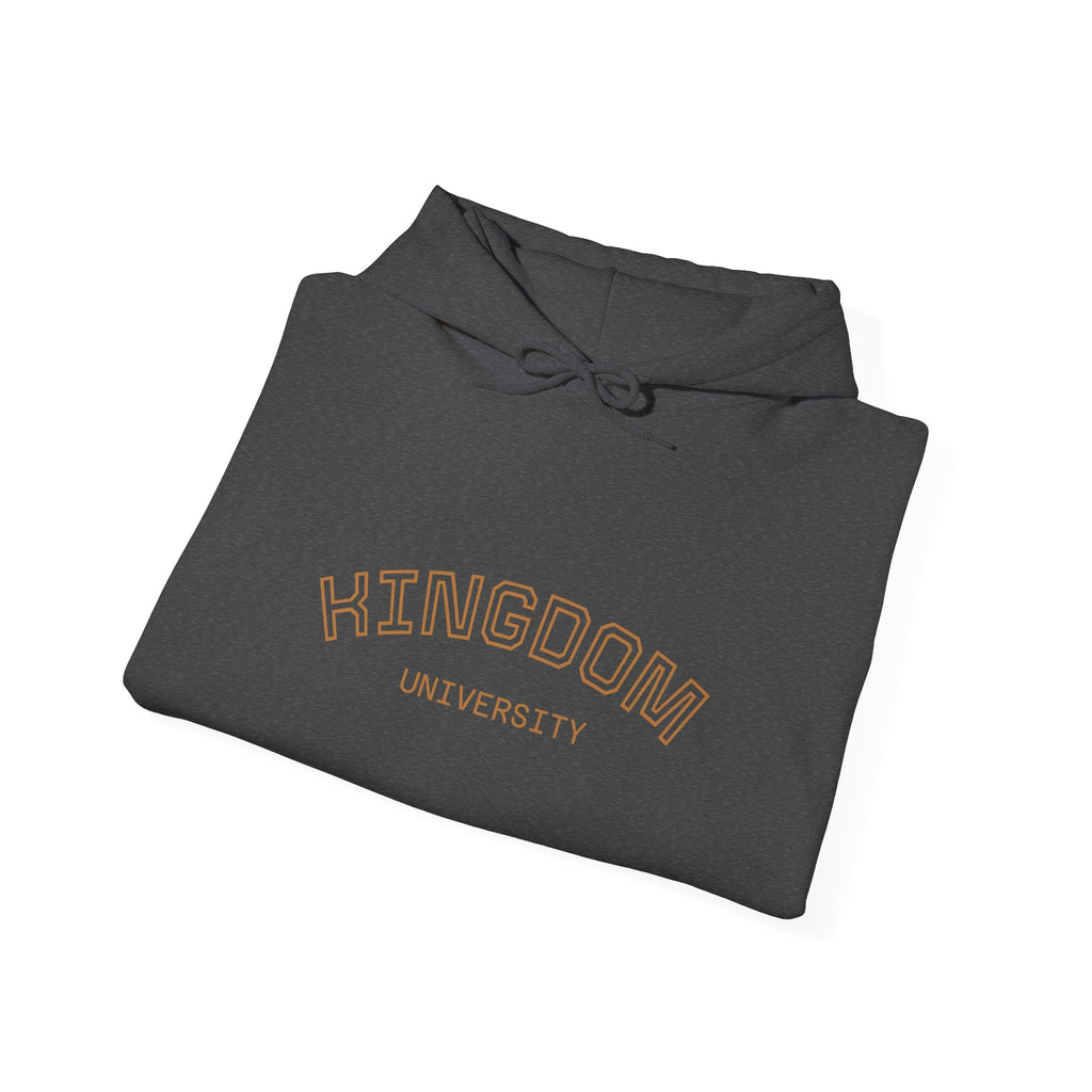 Men’s Kingdom University Hoodie — Collegiate Arc Logo Pullover