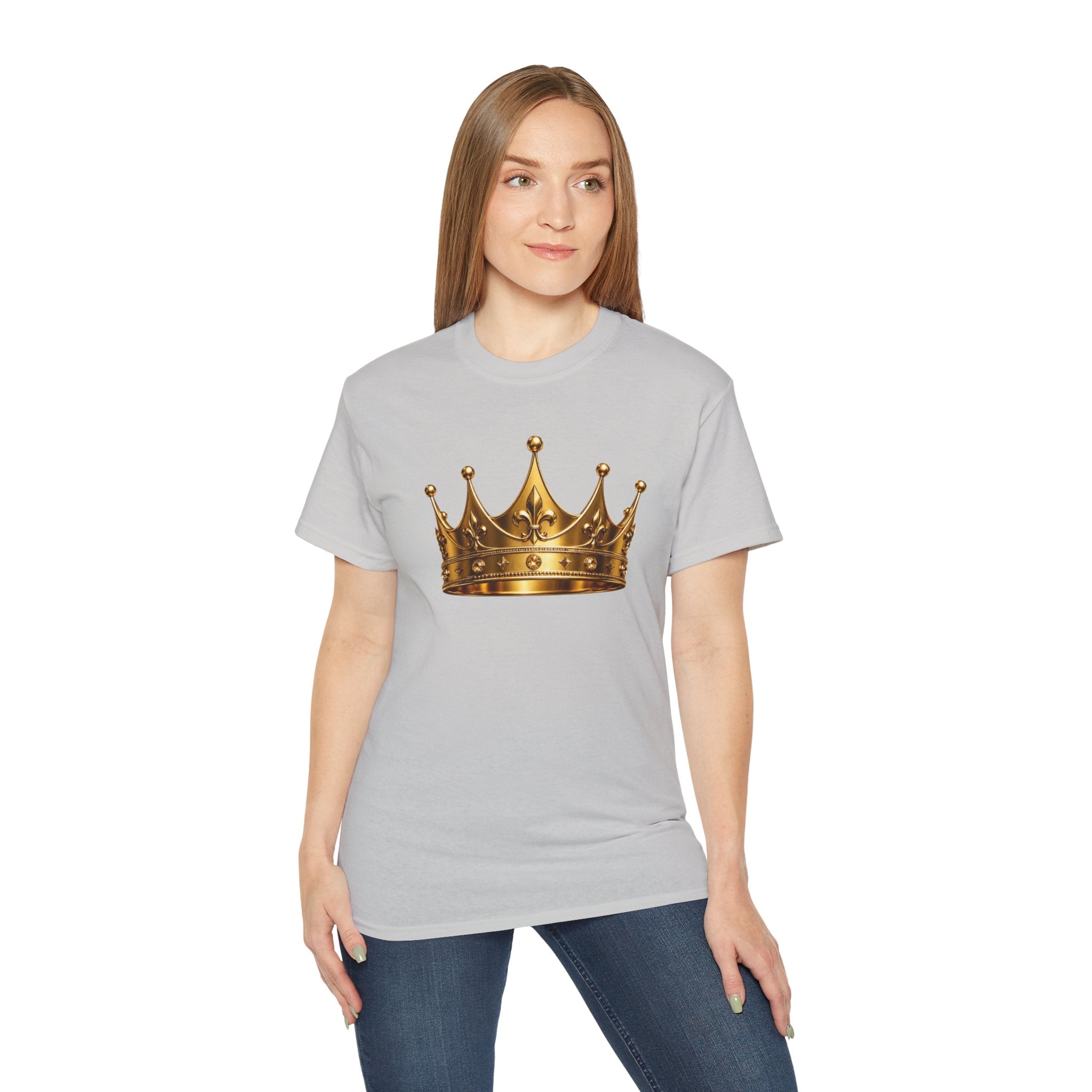 Kingdom Citizen T-Shirt — Gold Crown Graphic Tee