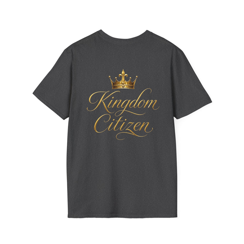 'Kingdom Citizen' Gold Script Tee