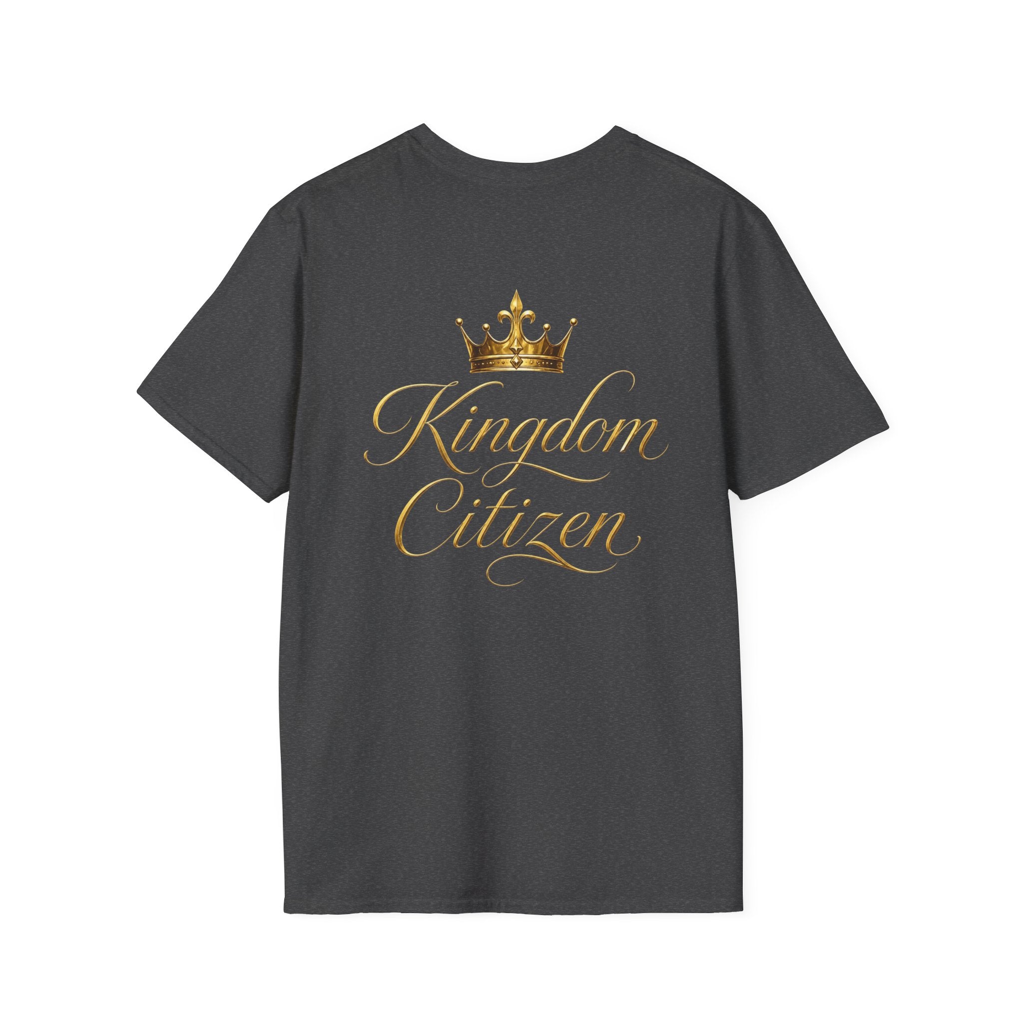 'Kingdom Citizen' Gold Script Tee
