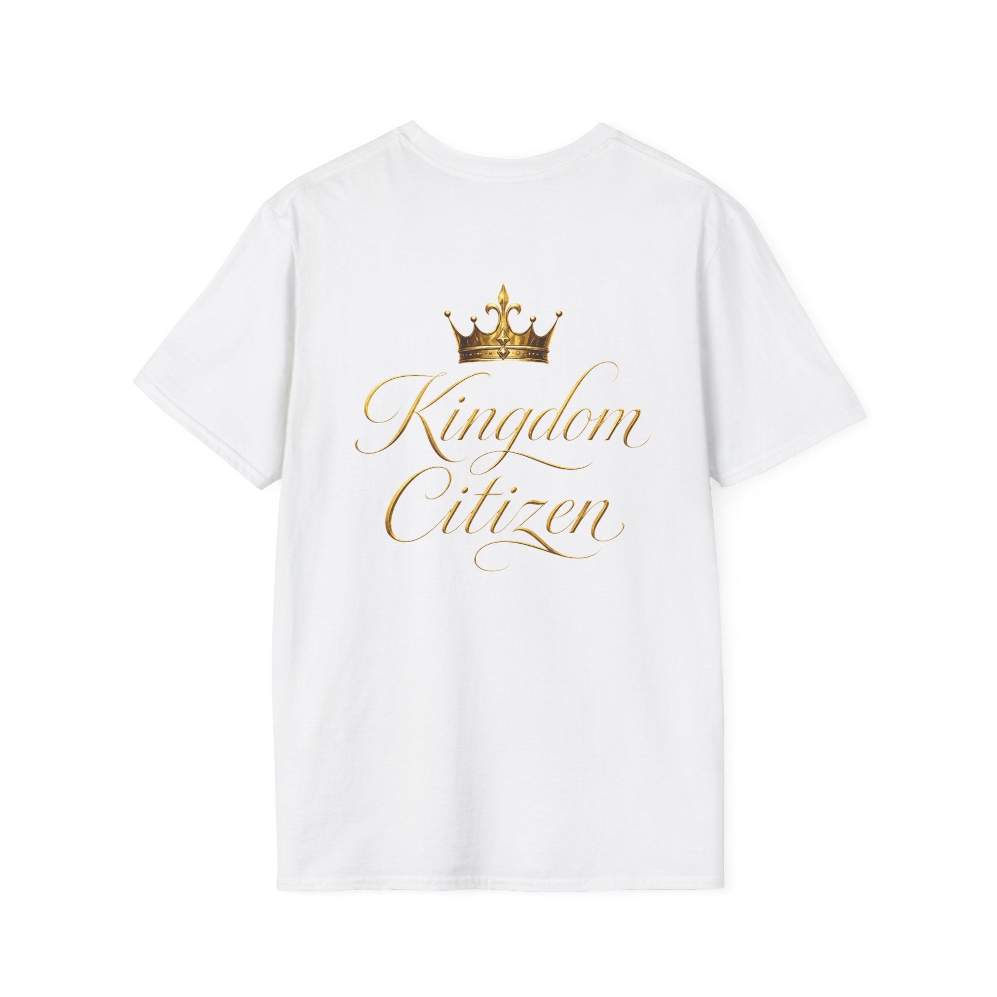 'Kingdom Citizen' Gold Script Tee