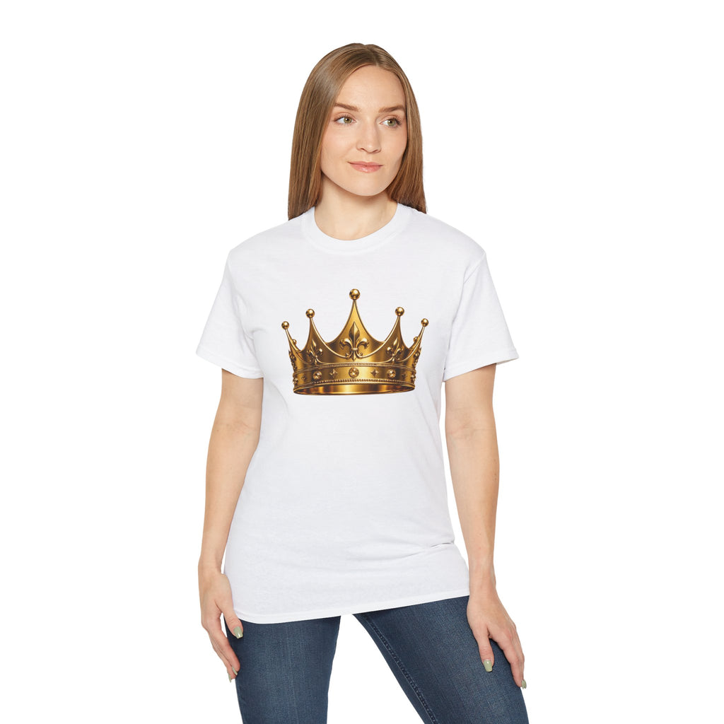 Kingdom Citizen T-Shirt — Gold Crown Graphic Tee