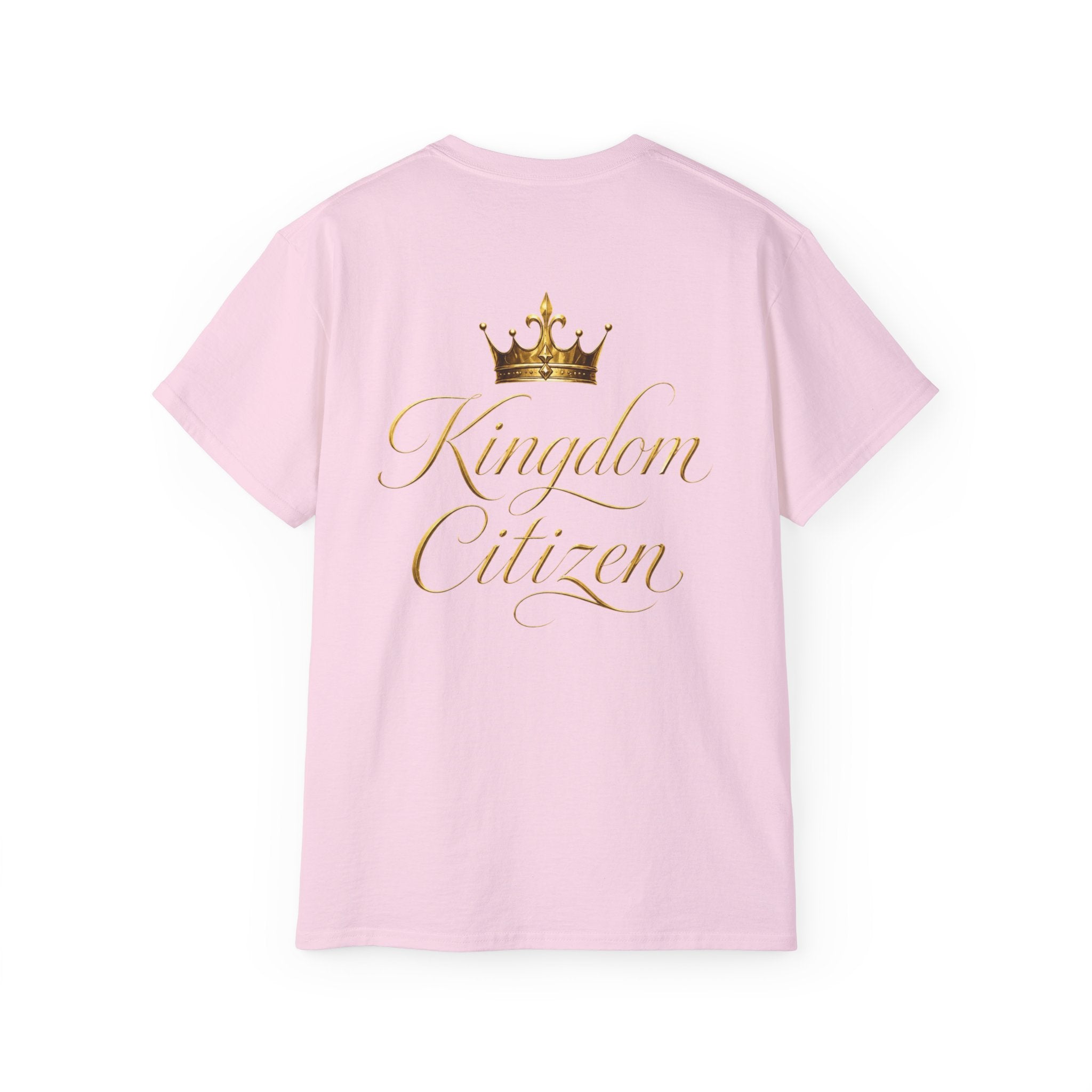 Kingdom Citizen T-Shirt — Gold Crown Graphic Tee