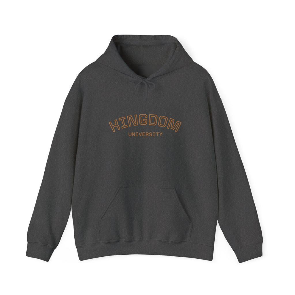 Men’s Kingdom University Hoodie — Collegiate Arc Logo Pullover