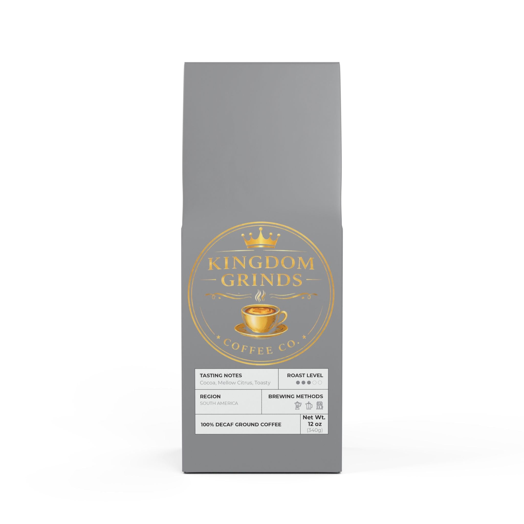 Trapper Peak Decaf Coffee Blend (Medium Roast)
