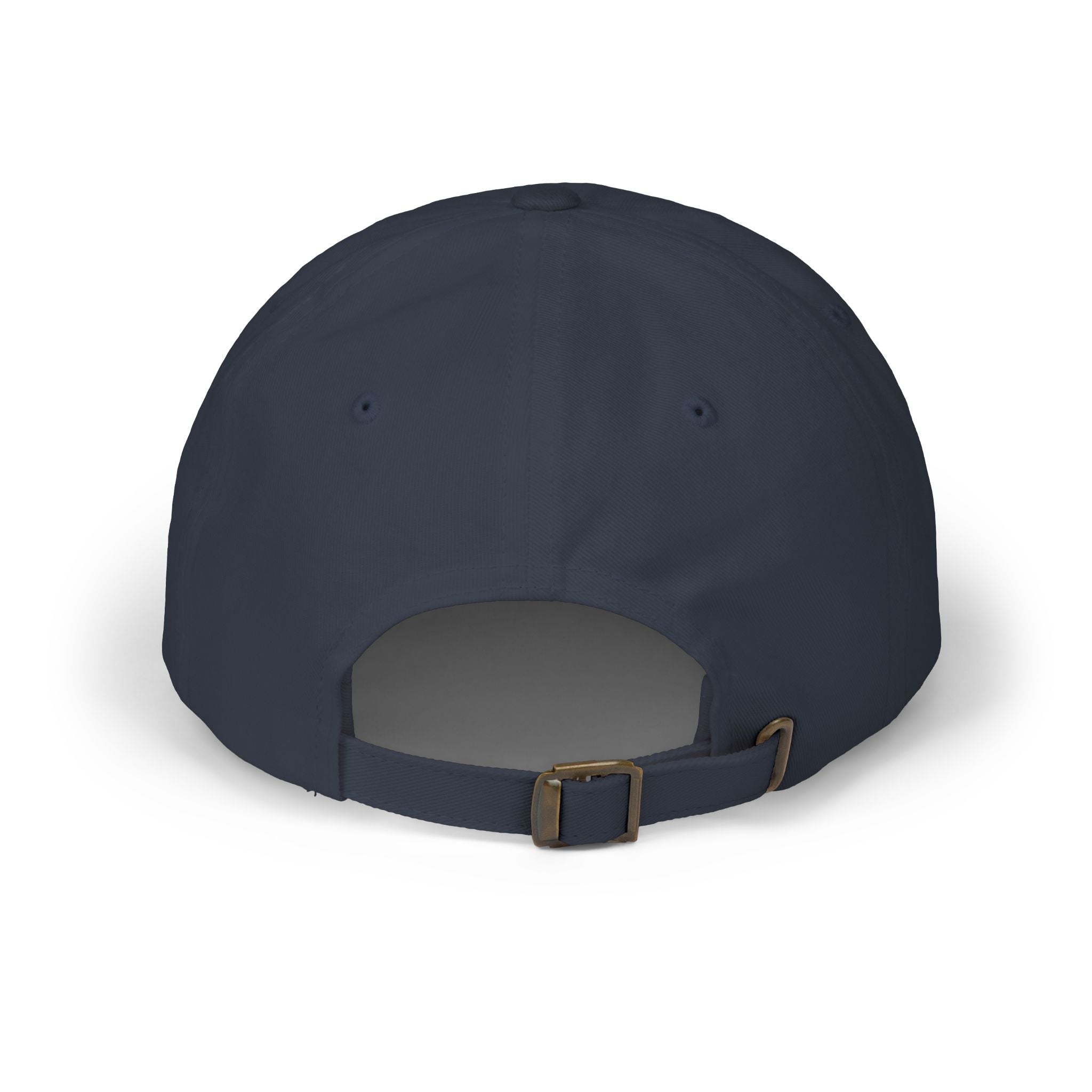 Baseball Cap — "Coffee and Modesty" Embroidered White Baseball Hat