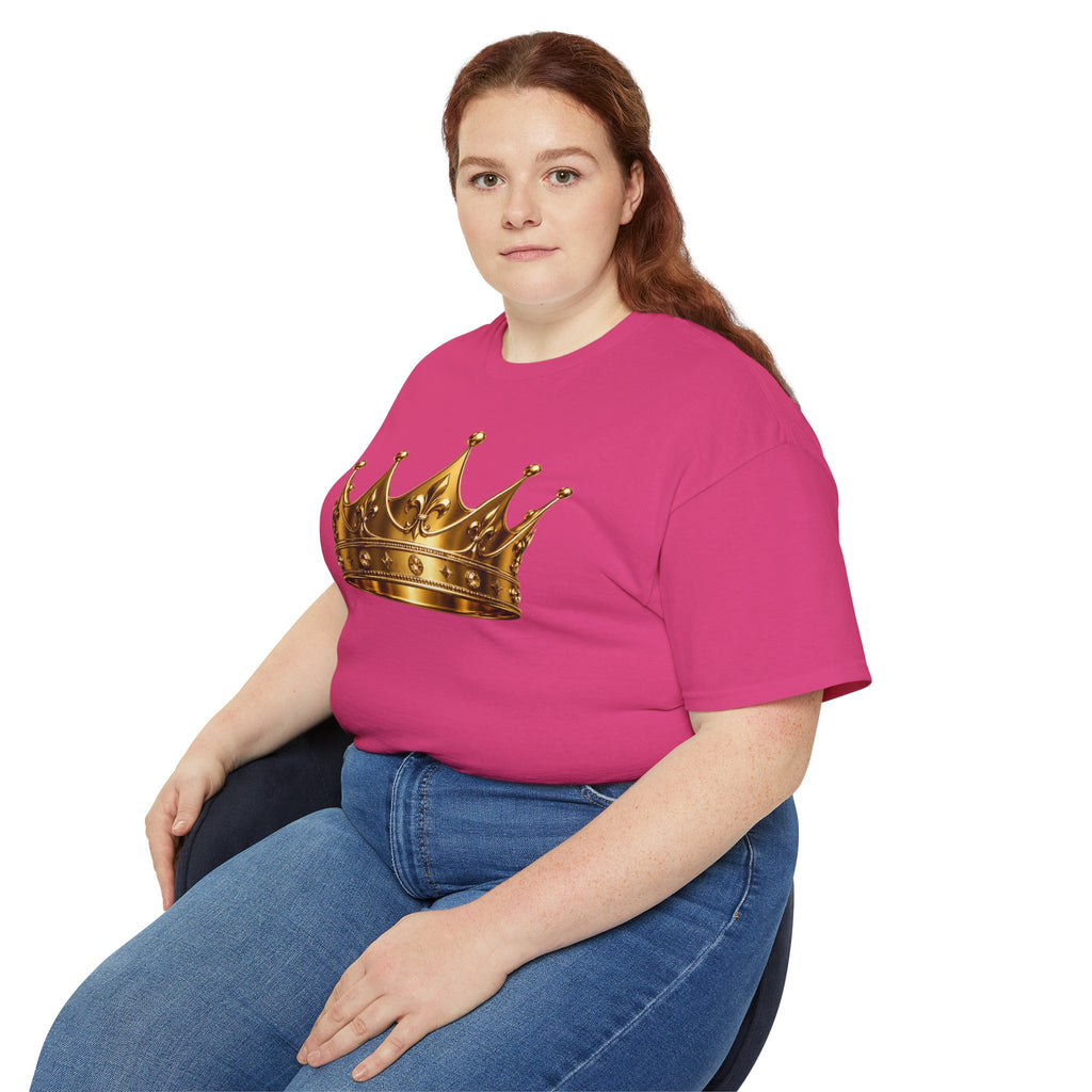 Kingdom Citizen T-Shirt — Gold Crown Graphic Tee