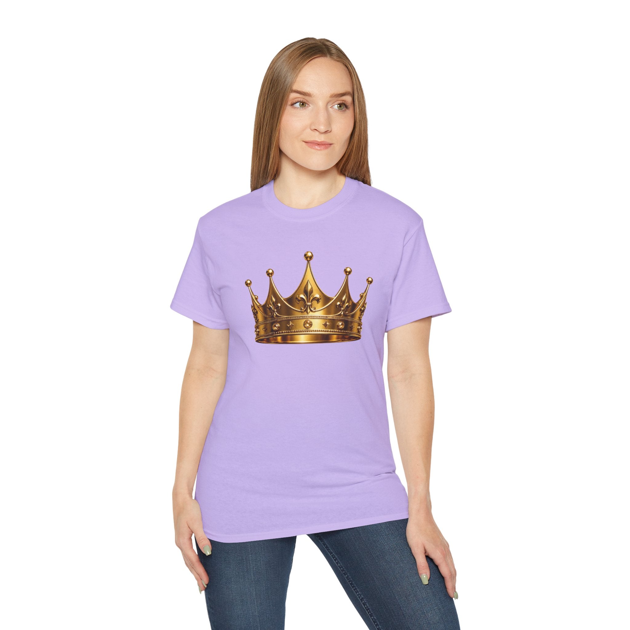 Kingdom Citizen T-Shirt — Gold Crown Graphic Tee