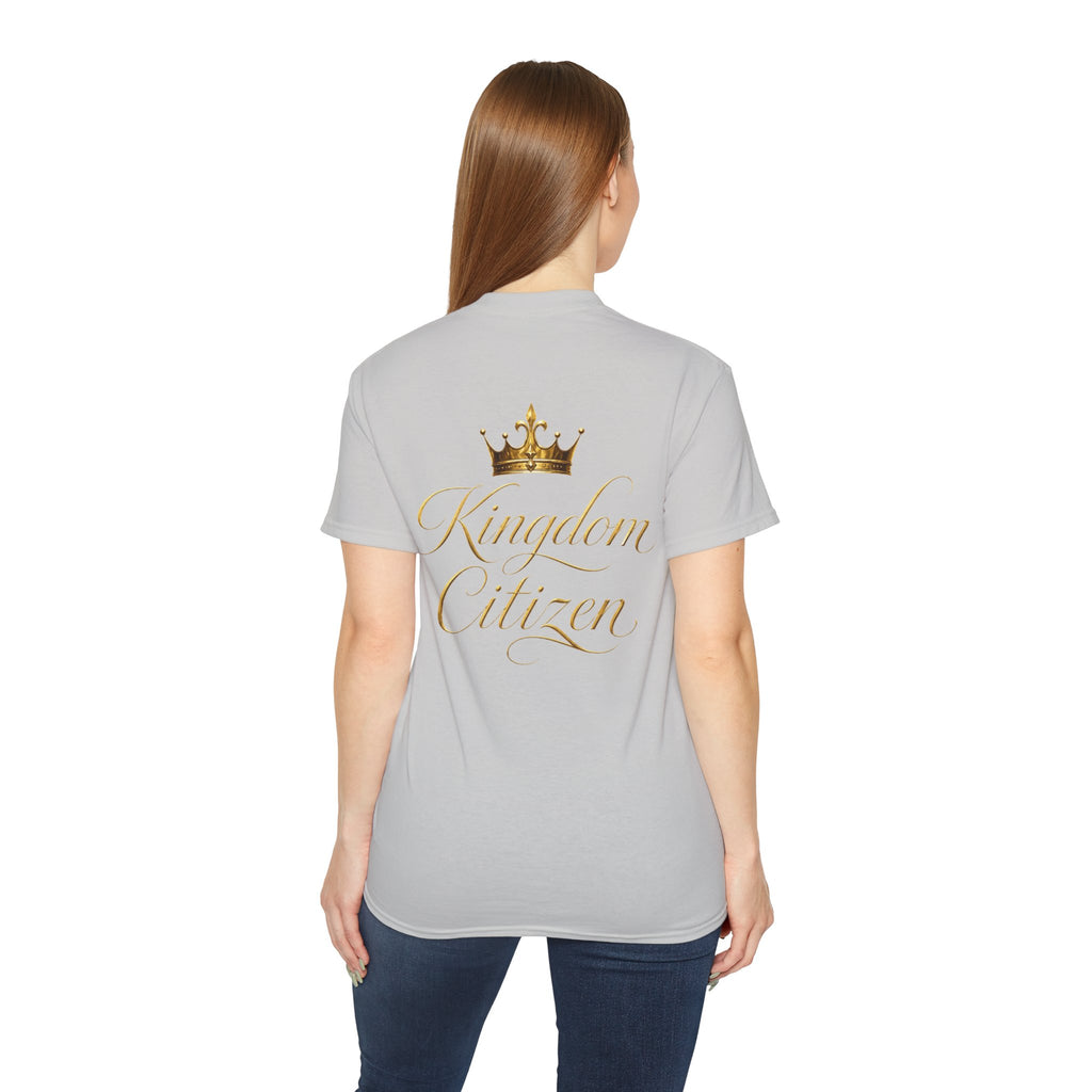 Kingdom Citizen T-Shirt — Gold Crown Graphic Tee