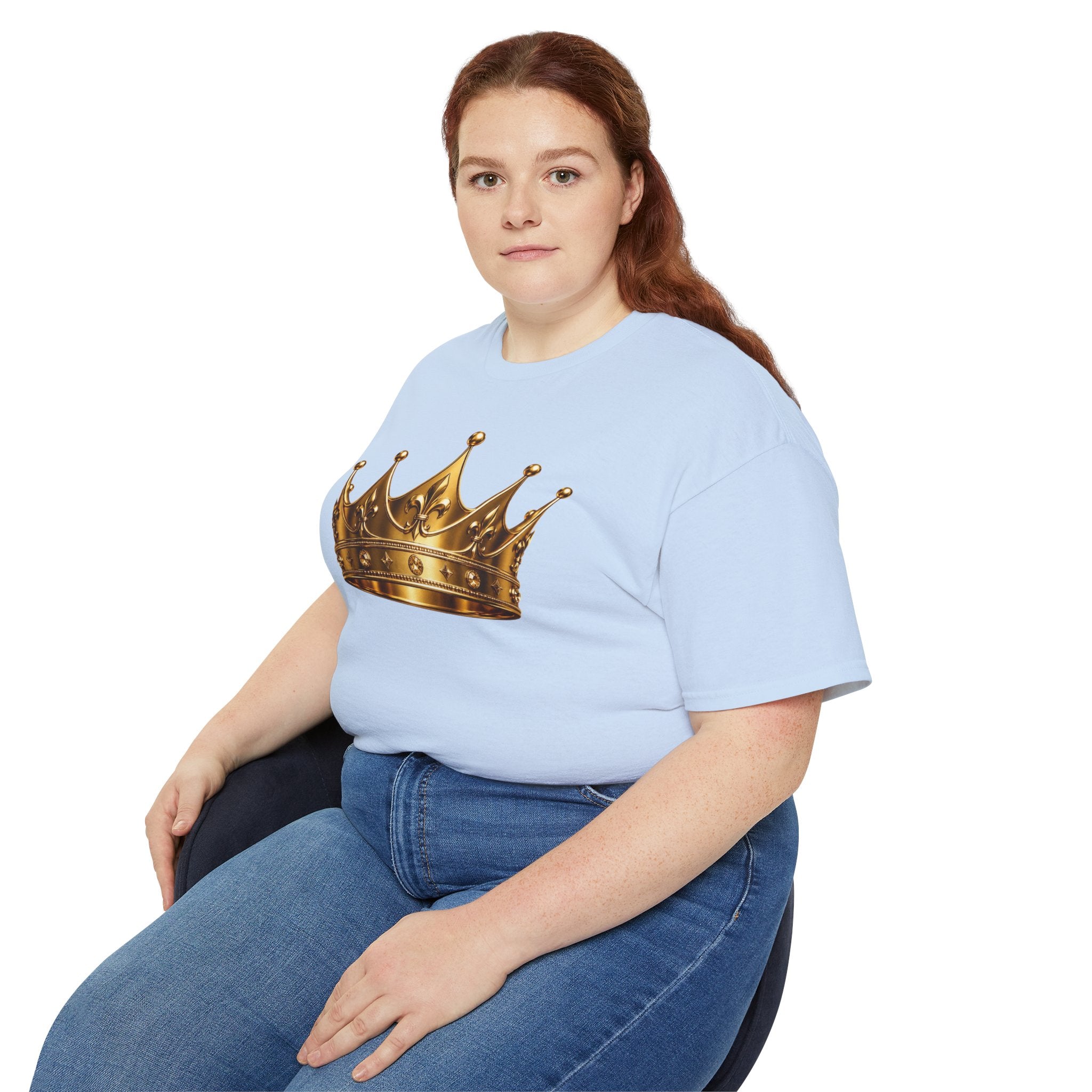 Kingdom Citizen T-Shirt — Gold Crown Graphic Tee