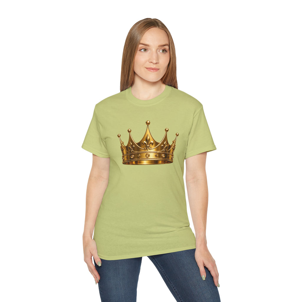 Kingdom Citizen T-Shirt — Gold Crown Graphic Tee