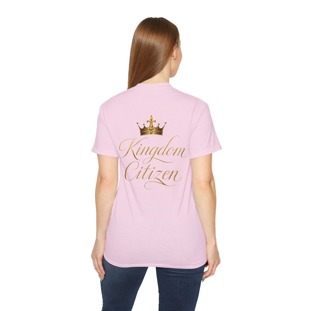 Kingdom Citizen T-Shirt — Gold Crown Graphic Tee