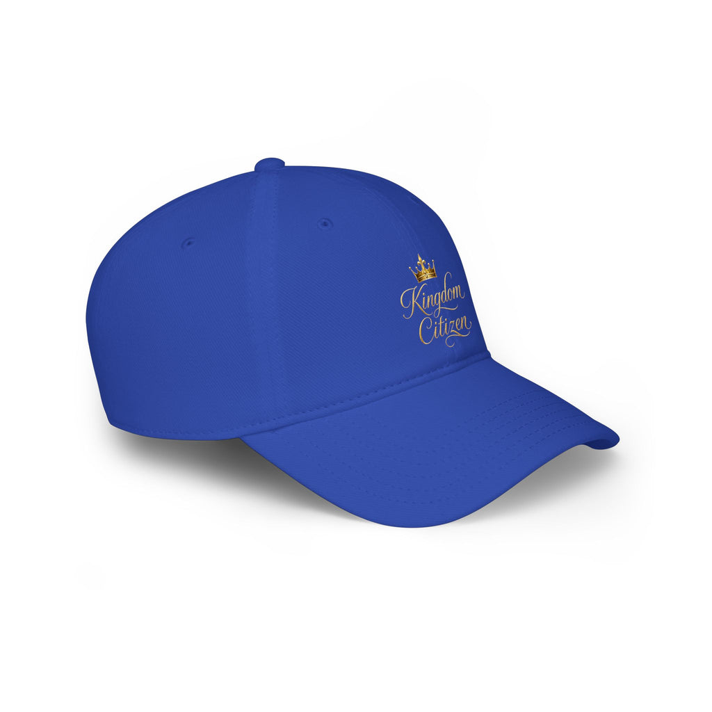 Kingdom Citizen Baseball Cap — Gold Script Low Profile Hat