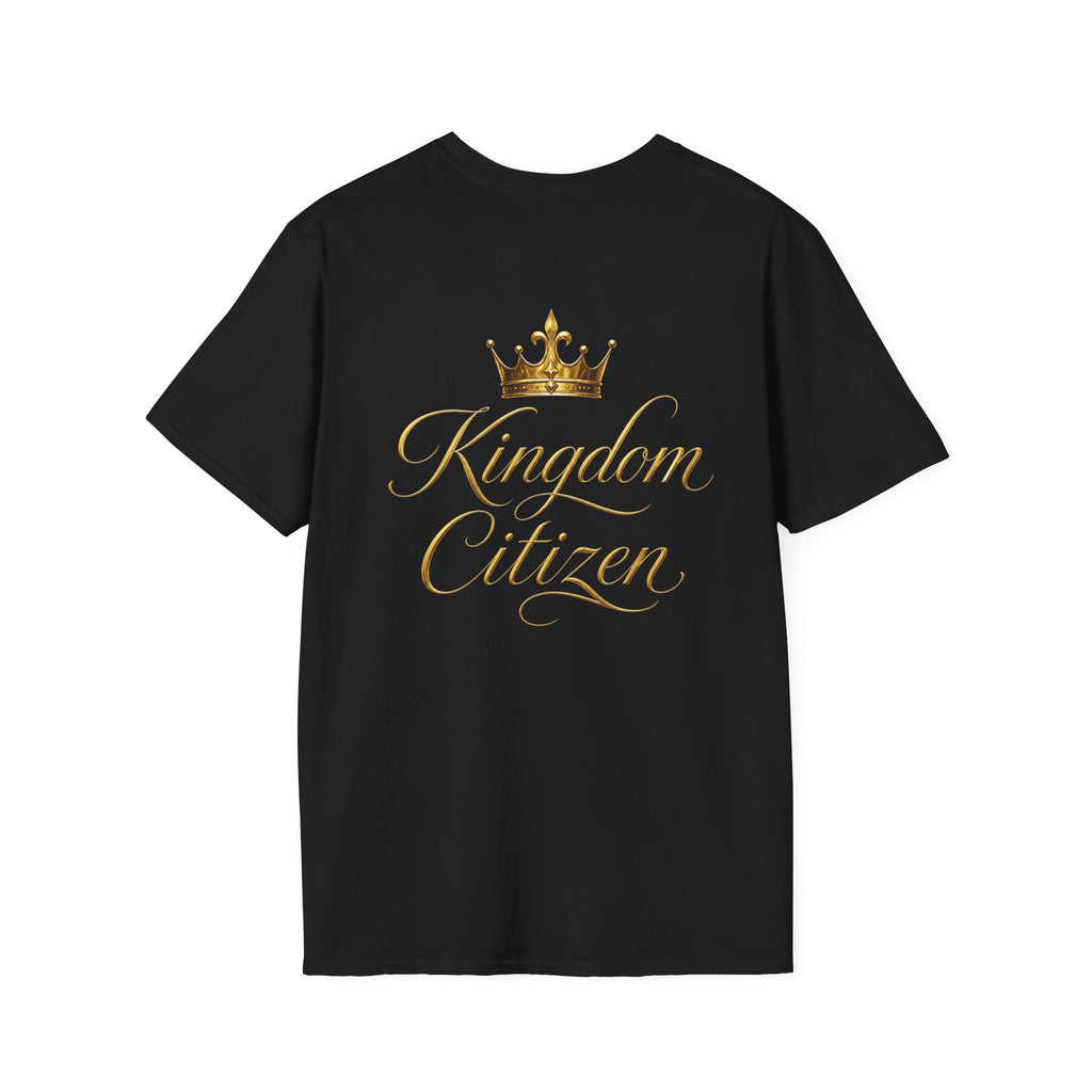 'Kingdom Citizen' Gold Script Tee