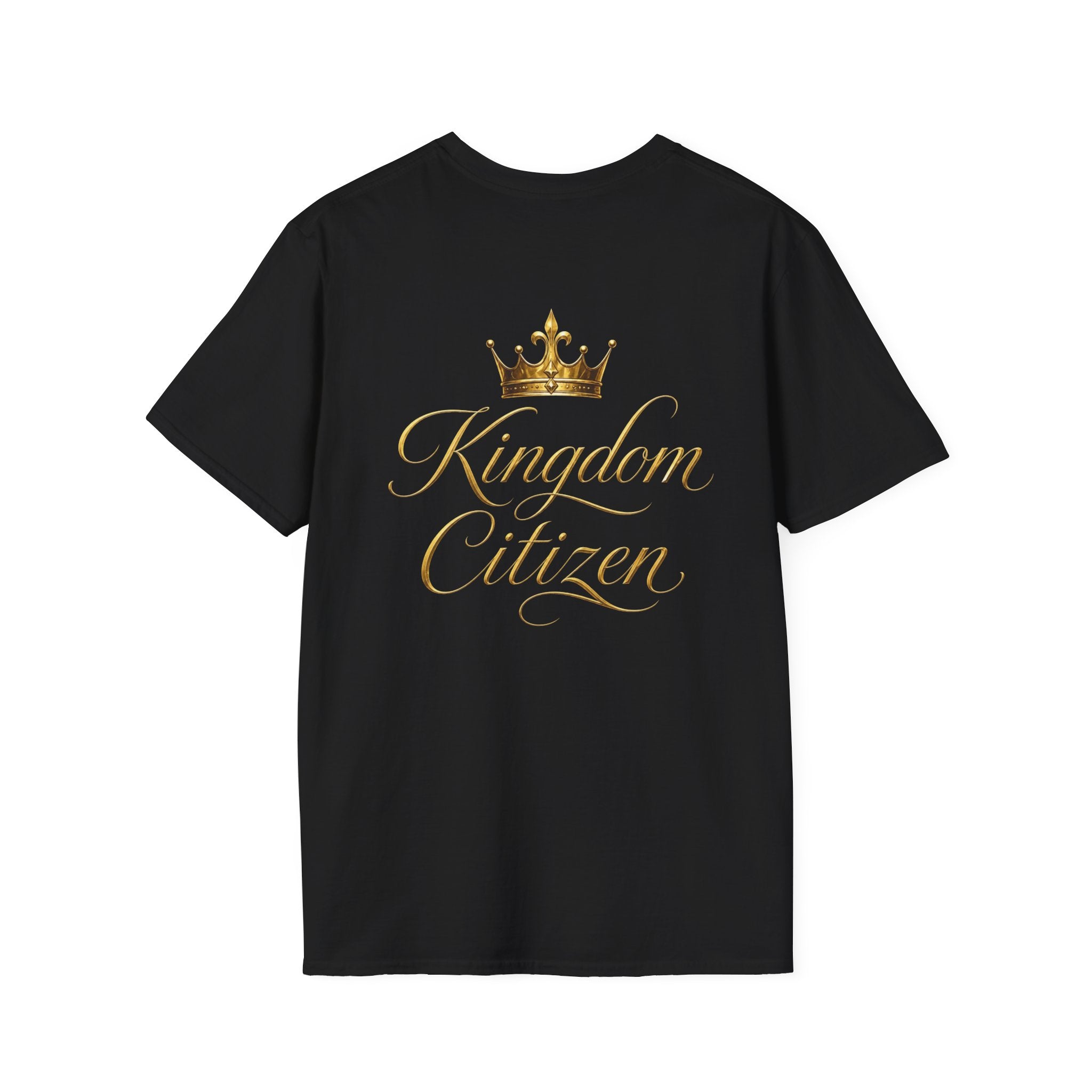 'Kingdom Citizen' Gold Script Tee