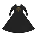 Dance Dress — "Coffee With a Purpose" Long Sleeve A-Line Dress