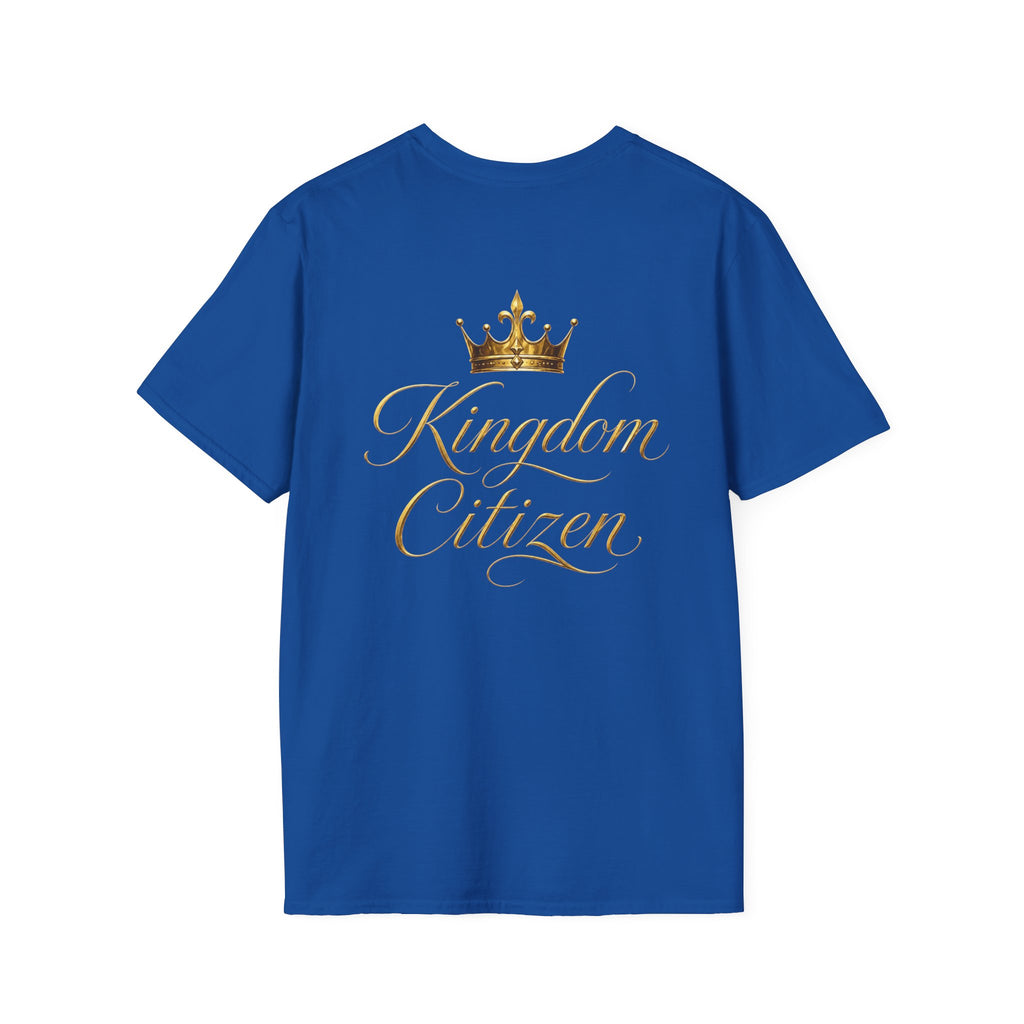 'Kingdom Citizen' Gold Script Tee