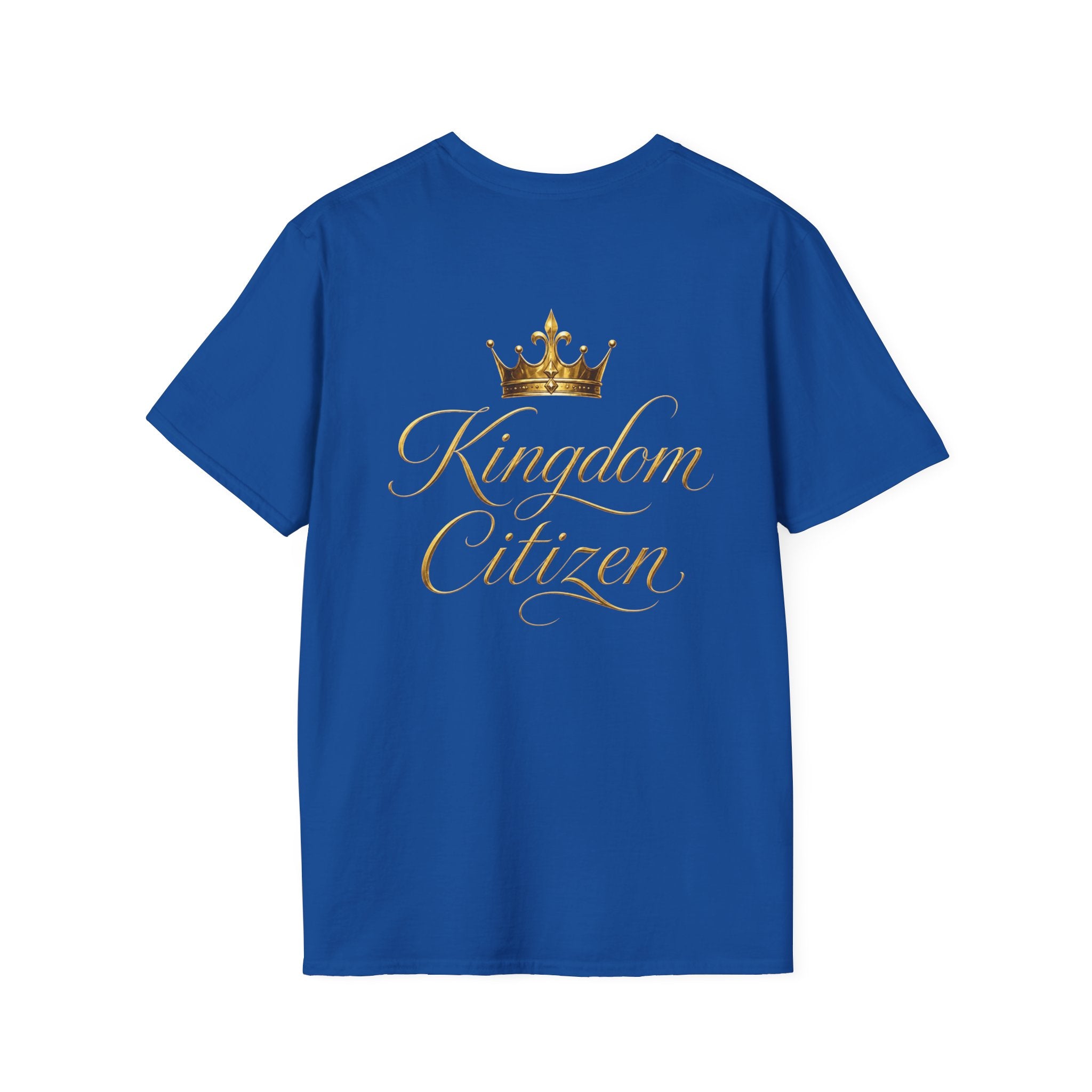 'Kingdom Citizen' Gold Script Tee