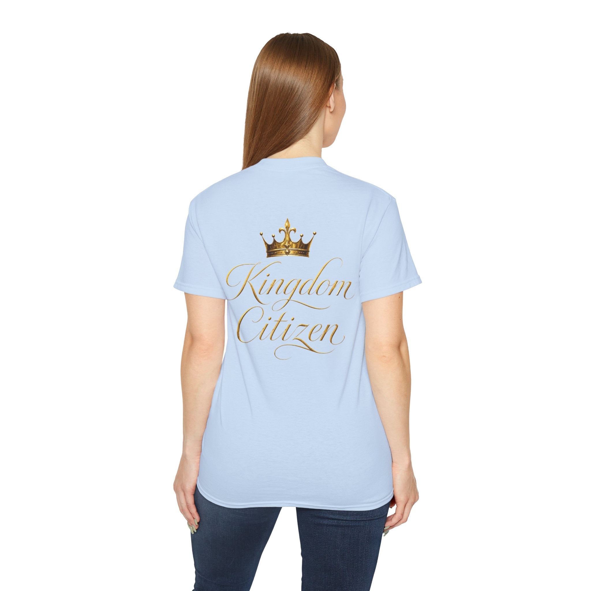 Kingdom Citizen T-Shirt — Gold Crown Graphic Tee